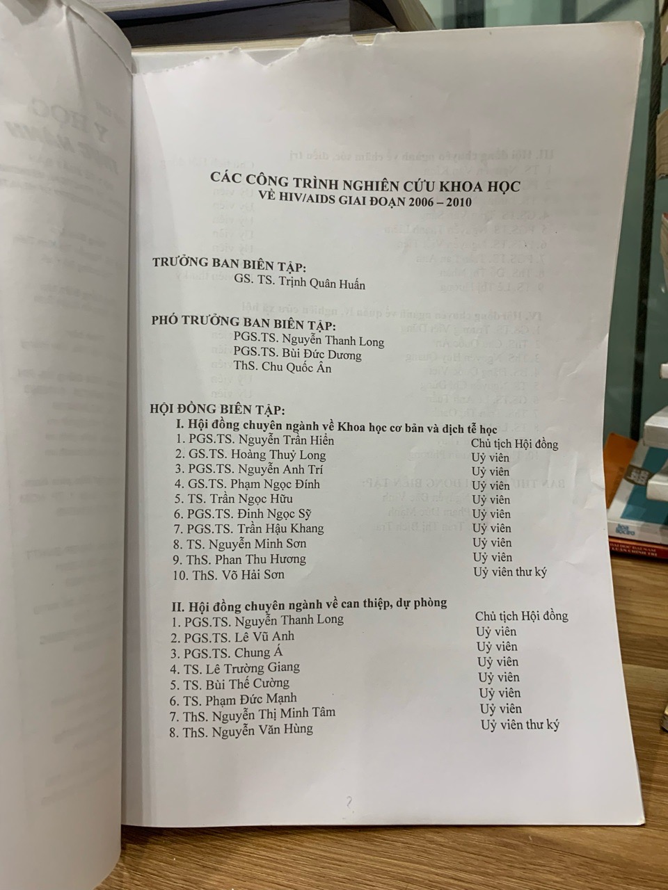 các công trình về nghiên cứu khoa học về HVL/AIDS 2006-2010 - Ảnh 4
