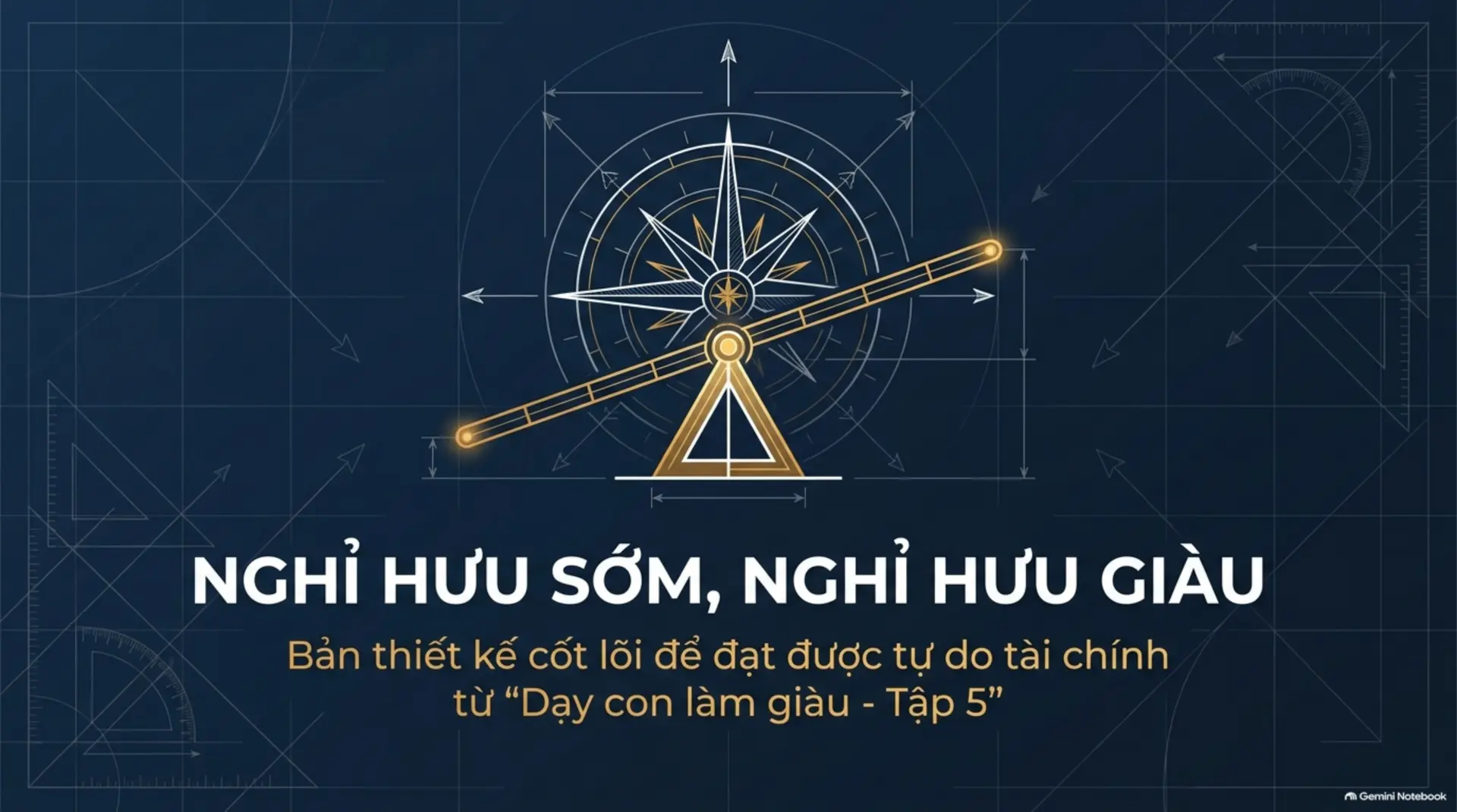 Slide Tóm tắt 1 - Sức Bật Để Nghỉ Hưu Sớm Và Giàu Có: Hành Trình Từ Con Số 0 Đến Tự Do Tài Chính