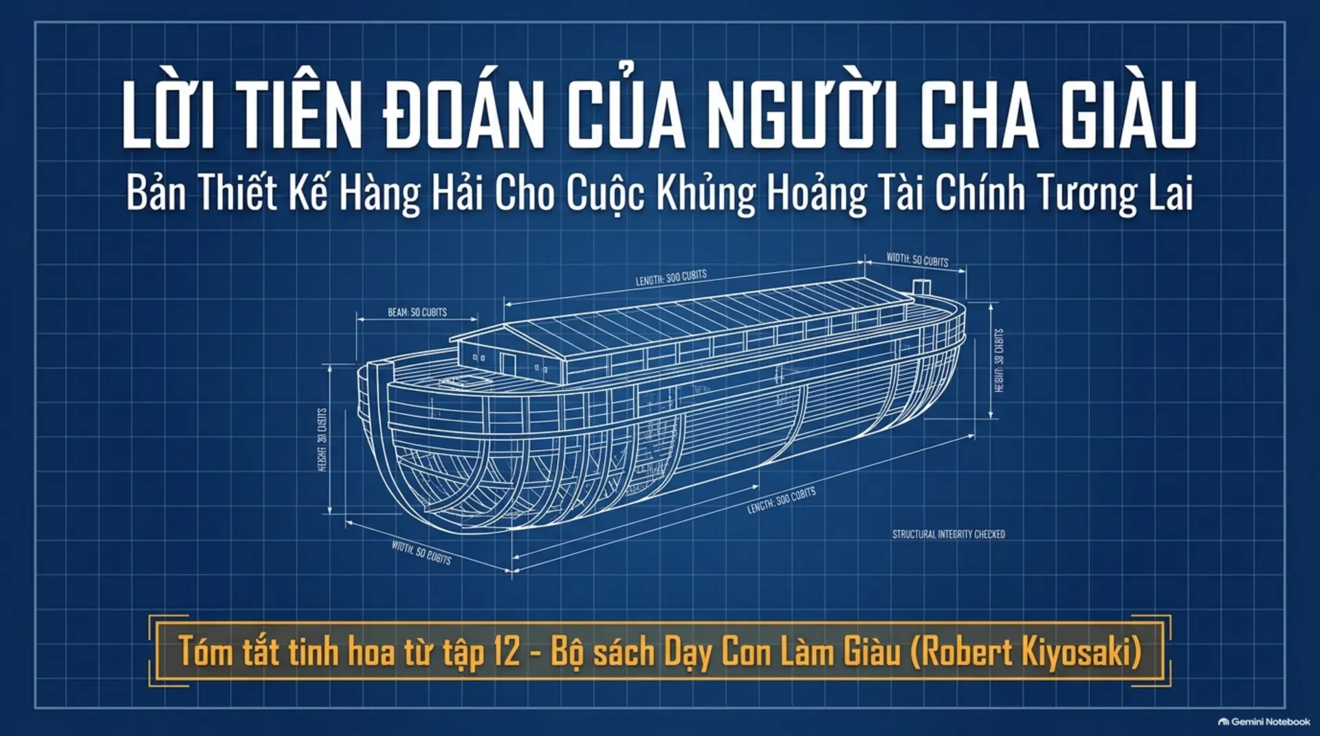 Slide Tóm tắt 1 - [Mecobooks] Bài học từ Con thuyền Noah: Tại sao chuẩn bị lại quan trọng hơn tiên đoán tài chính?
