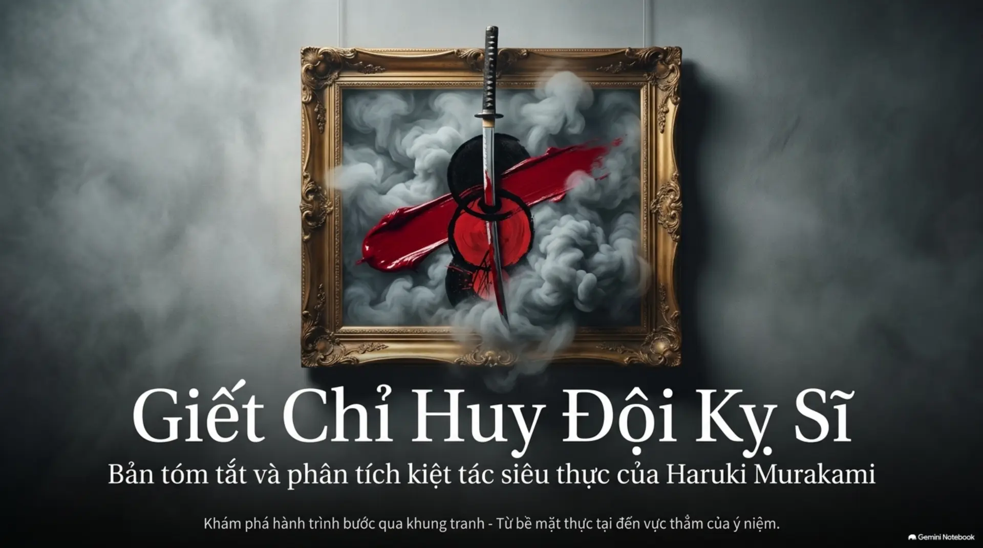 Slide Tóm tắt 1 - Giết Chỉ Huy Đội Kỵ Sĩ: Hành Trình Tìm Lại Bản Ngã Giữa Những Mảng Màu Vô Diện