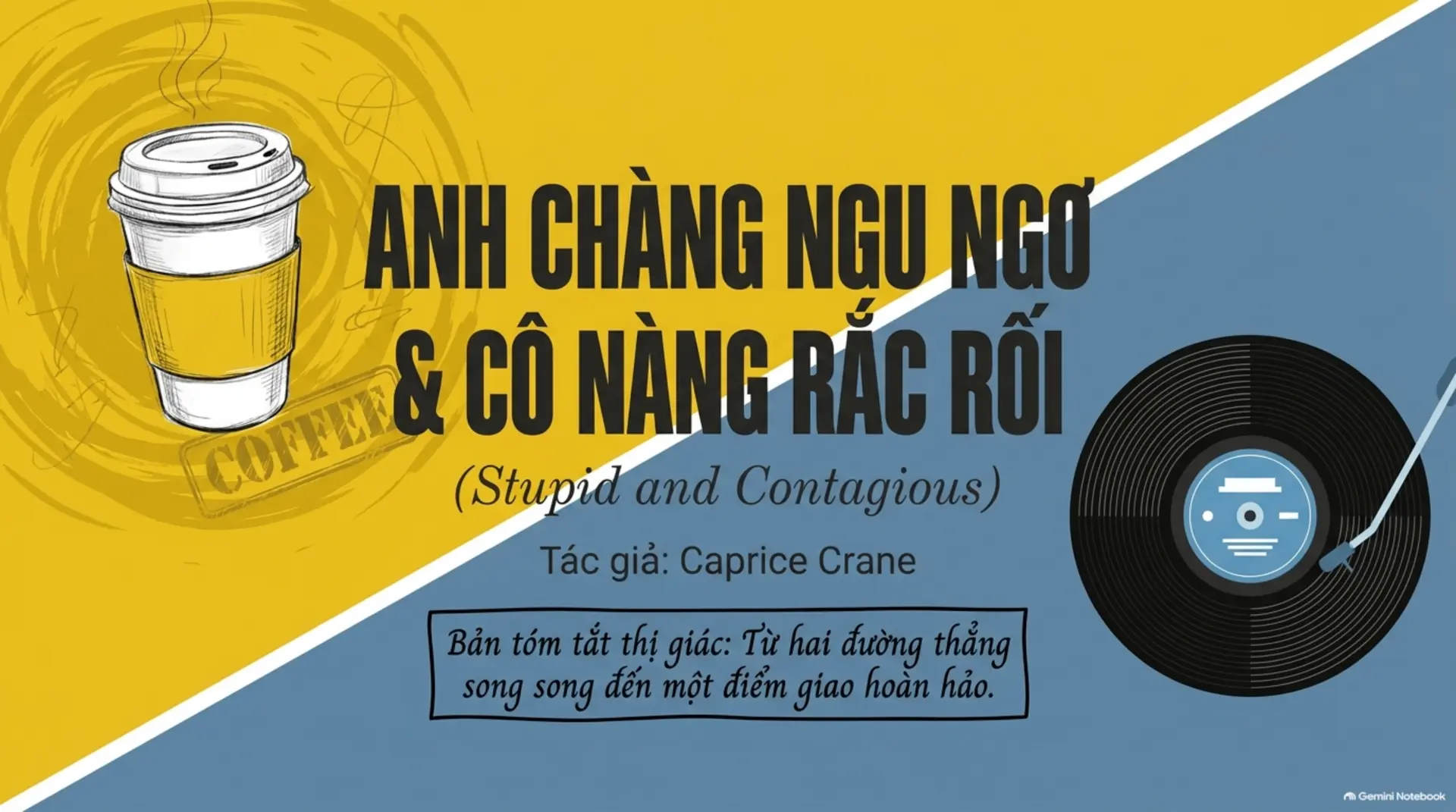 Slide Tóm tắt 1 - Review Sách: Anh Chàng Ngu Ngơ Và Cô Nàng Rắc Rối – Bản Giao Hưởng Hài Hước Của Những Kẻ 