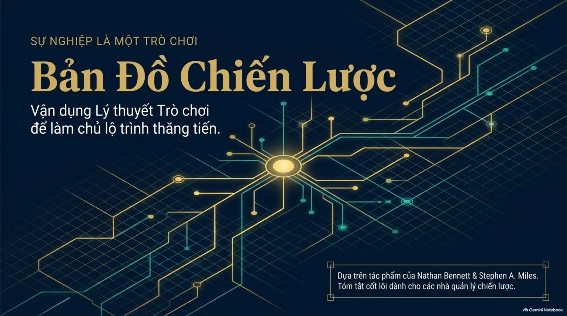 Slide Tóm tắt 1 - Sự Nghiệp Là Một Trò Chơi: Bạn Đang Chơi Để Thắng Hay Chỉ Đang Tồn Tại?