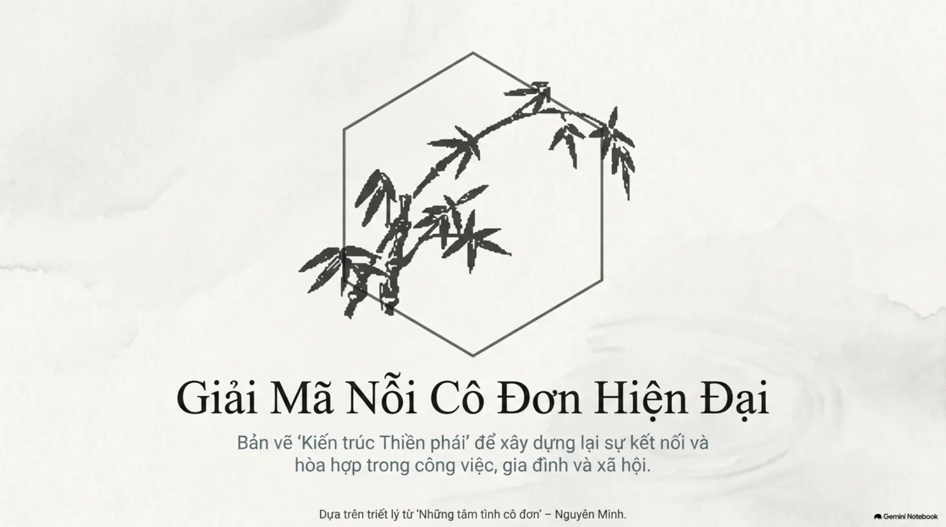 Slide Tóm tắt 1 - [Mecobooks] Những Tâm Tình Cô Đơn: Hành Trình Tìm Lại Kết Nối Giữa Thế Gian Vội Vã