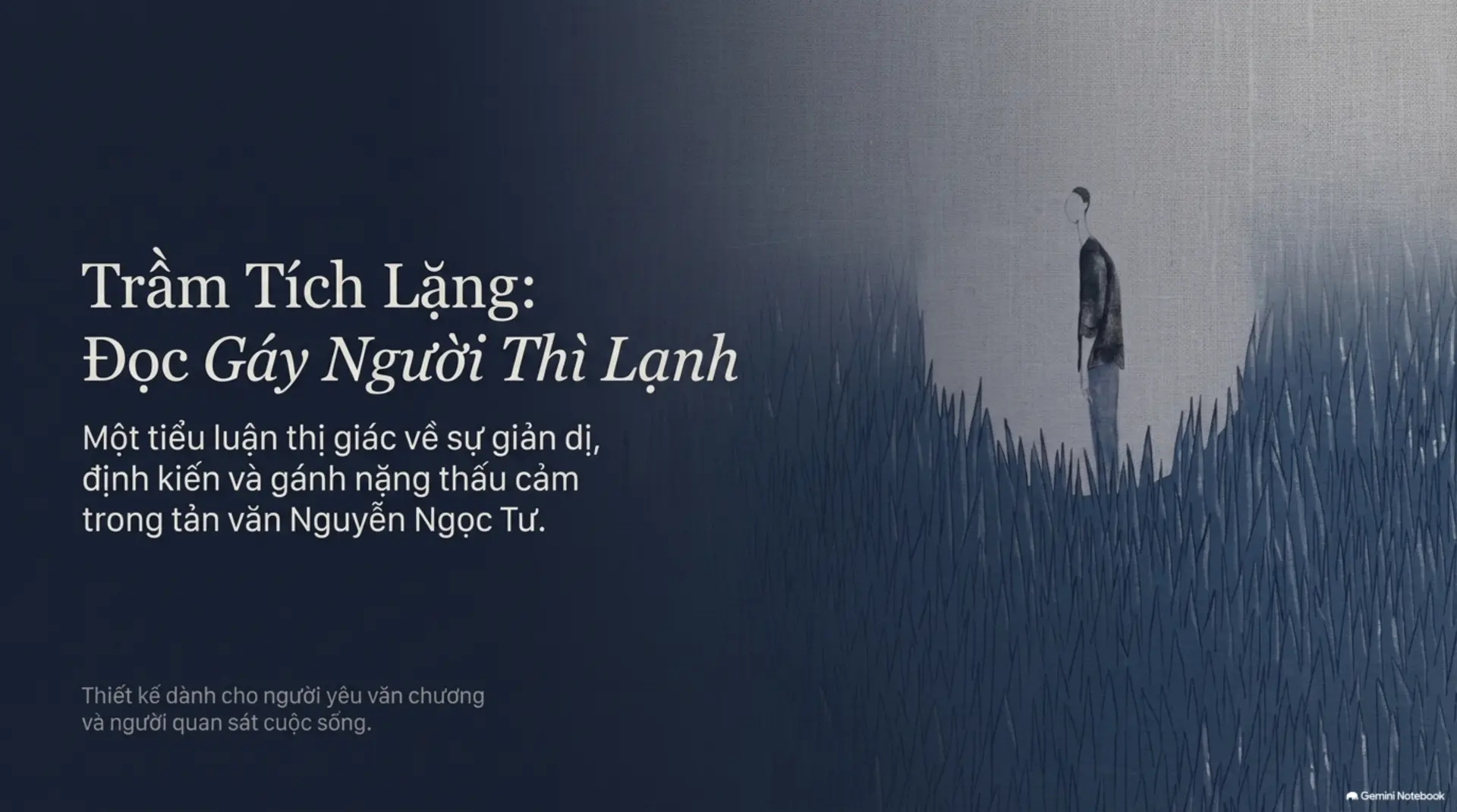 Slide Tóm tắt 1 - Gáy Người Thì Lạnh: Nơi Những Mảnh Ký Ức Sưởi Ấm Tâm Hồn Tại Vũ Trụ Sách Mecobooks