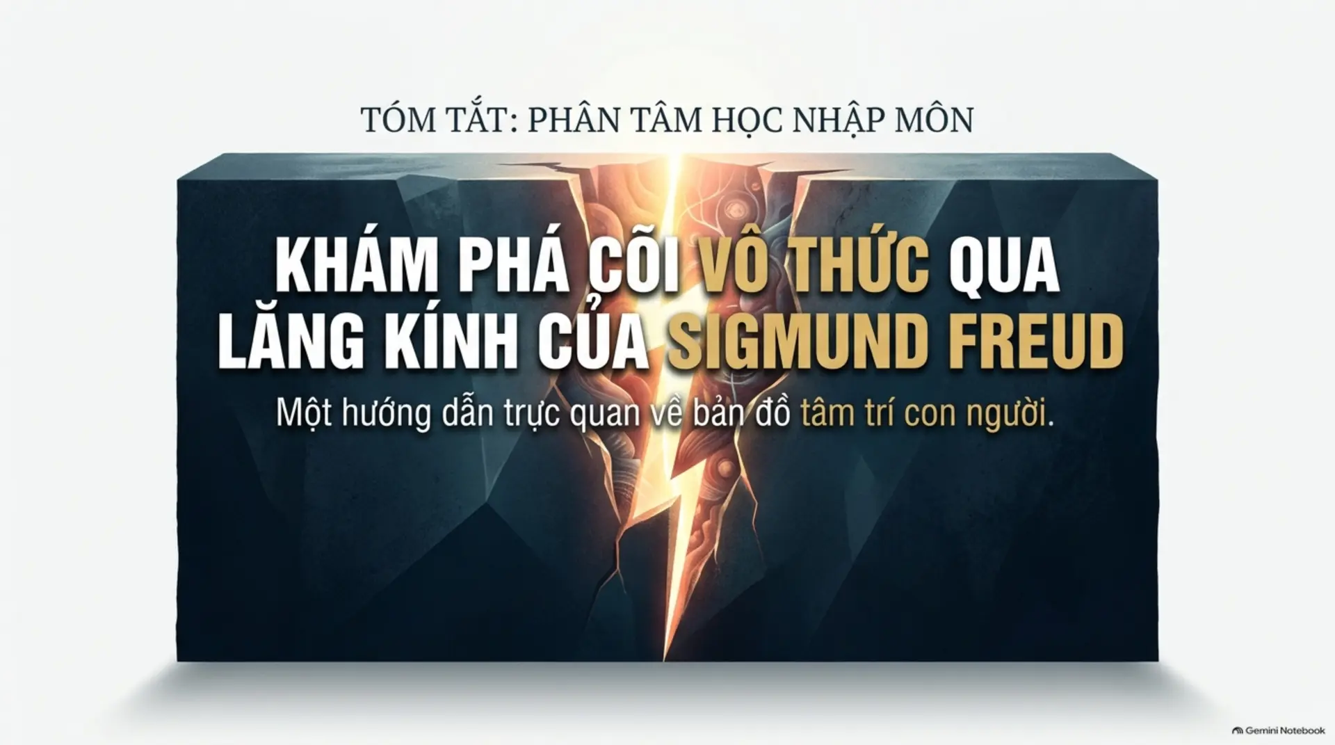 Slide Tóm tắt 1 - Hành Trình Khám Phá Cõi Vô Thức: Những Bài Học Nhập Môn Từ