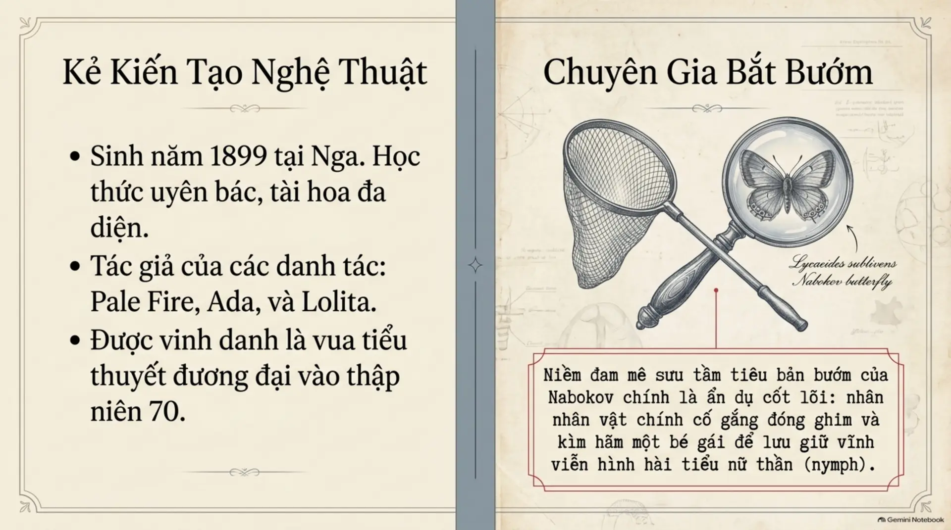 Slide Tóm tắt 2 - Lolita: Bản giao hưởng của Nghệ thuật thuần túy và Hồ sơ bệnh lý Tâm thần
