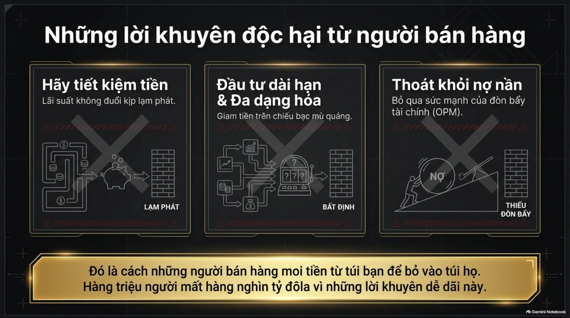 Slide Tóm tắt 2 - [Mecobooks] Dạy Con Làm Giàu Tập 7: Ai Đã Lấy Tiền Của Tôi? - Giải Mã Trò Chơi Tiền Bạc