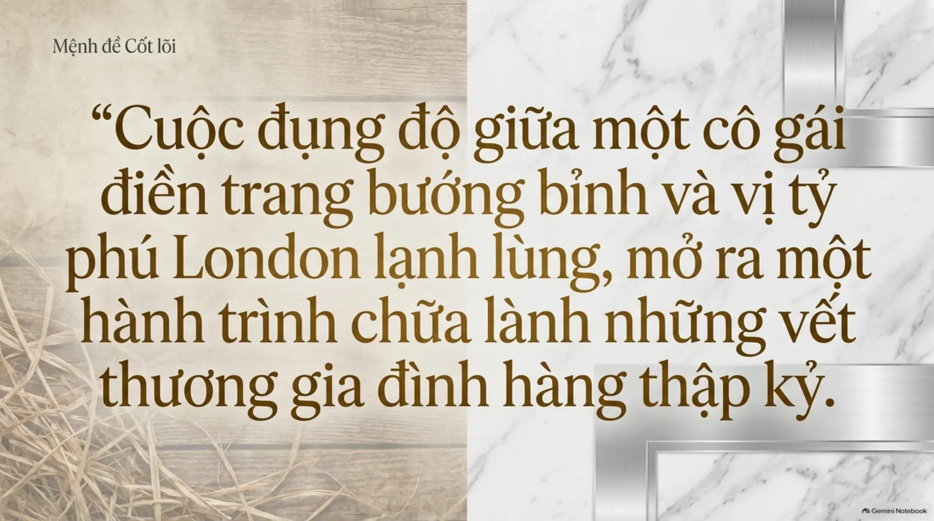 Slide Tóm tắt 2 - [Review] Trang Trại Tình Yêu: Khi Di Sản Đối Đầu Với Tham Vọng Hào Nhoáng