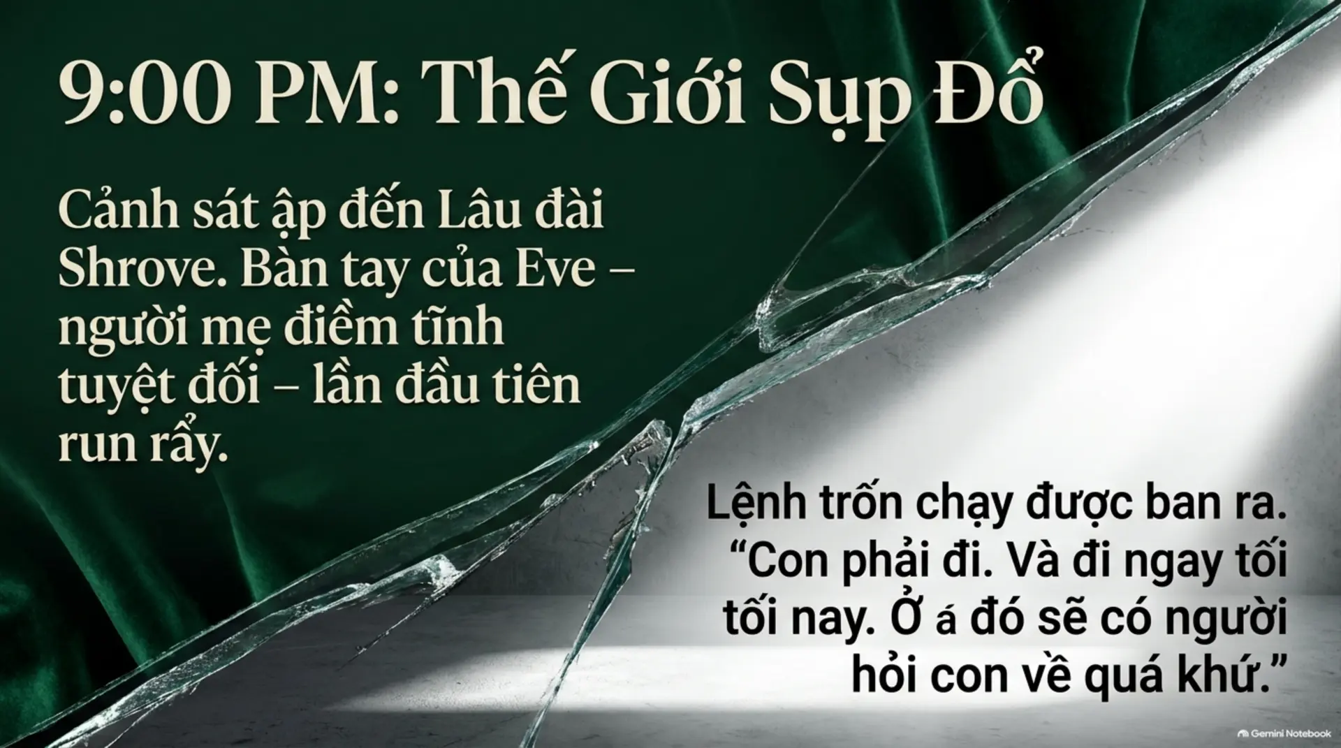 Slide Tóm tắt 2 - Bí mật sau cánh cổng Lâu đài Shrove: Review tác phẩm
