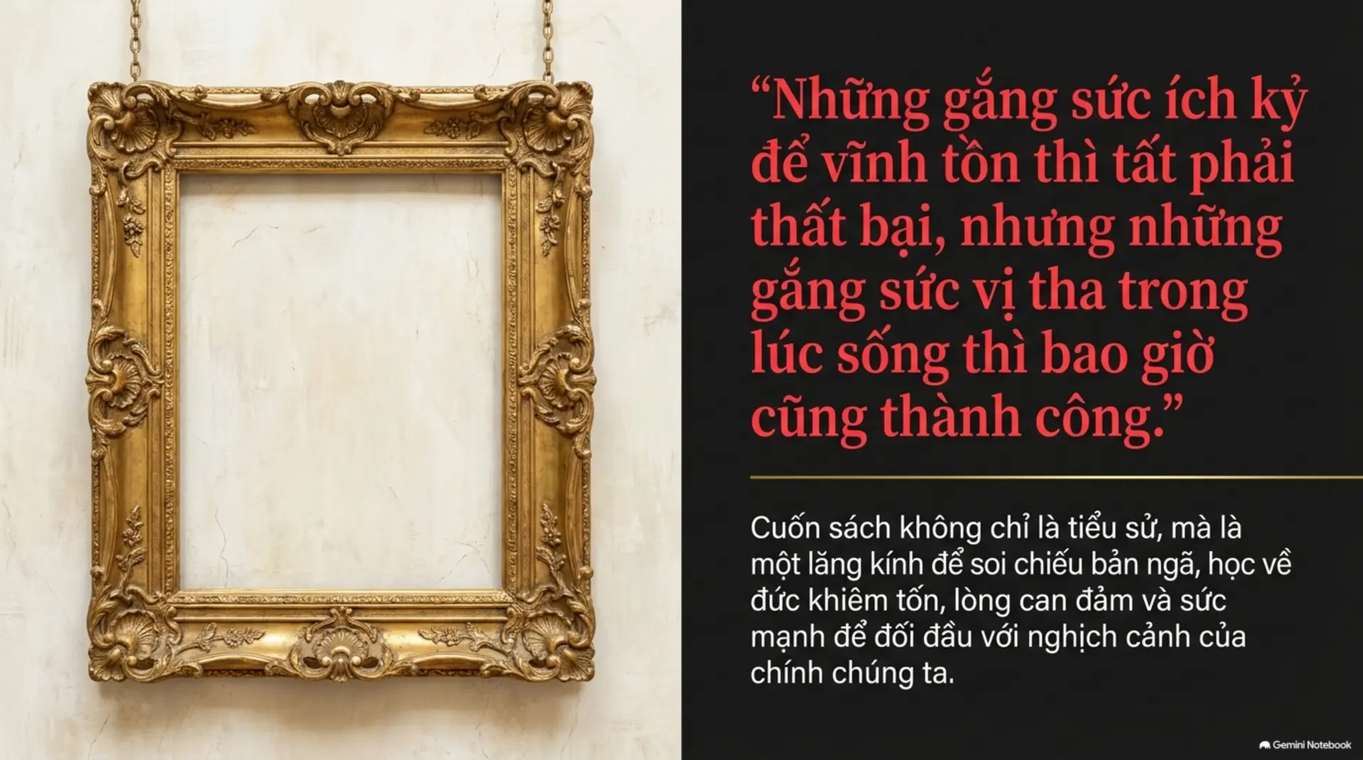 Slide Tóm tắt 2 - Dostoïevsky: Di sản từ vực thẳm đau khổ và Gương chiến đấu phi thường