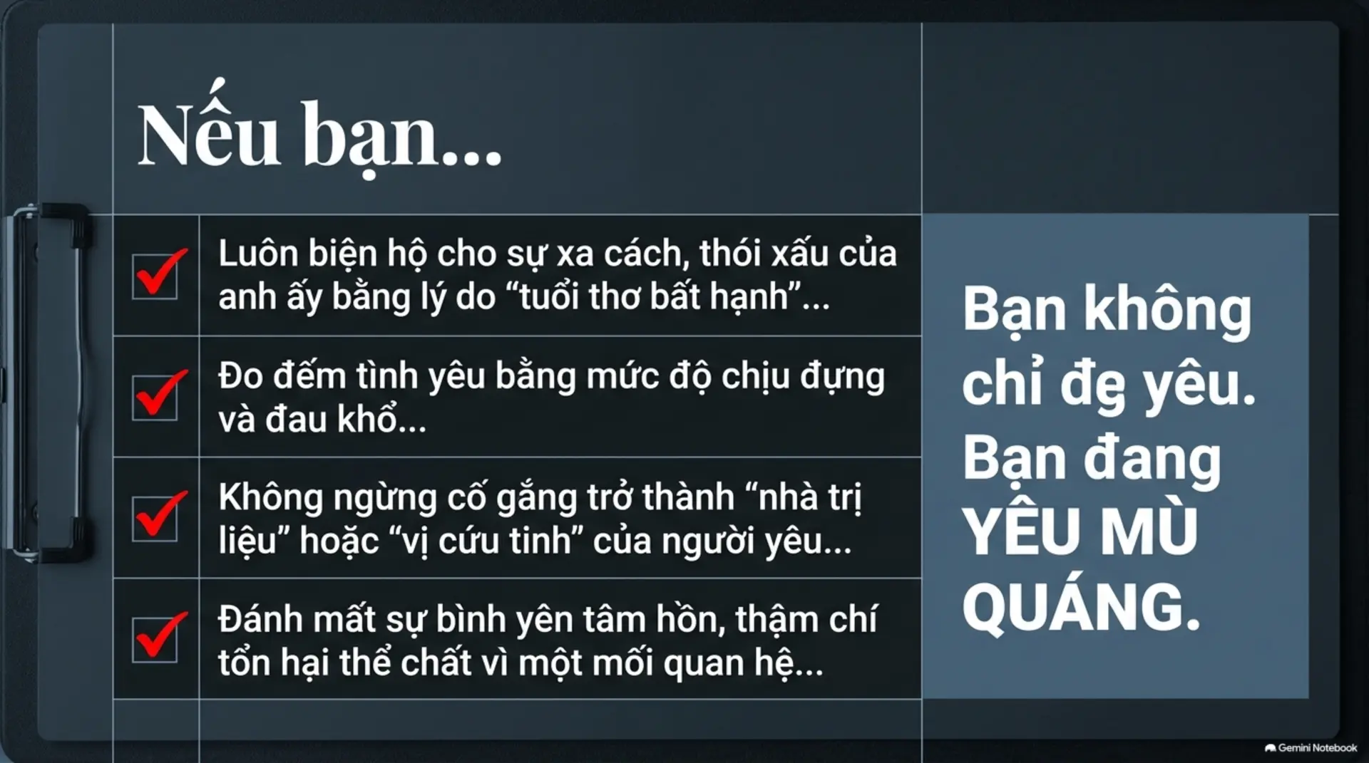 Slide Tóm tắt 2 - Phụ Nữ Yêu Như Thế Nào: Khi Tình Yêu Trở Thành Một Cơn Nghiện