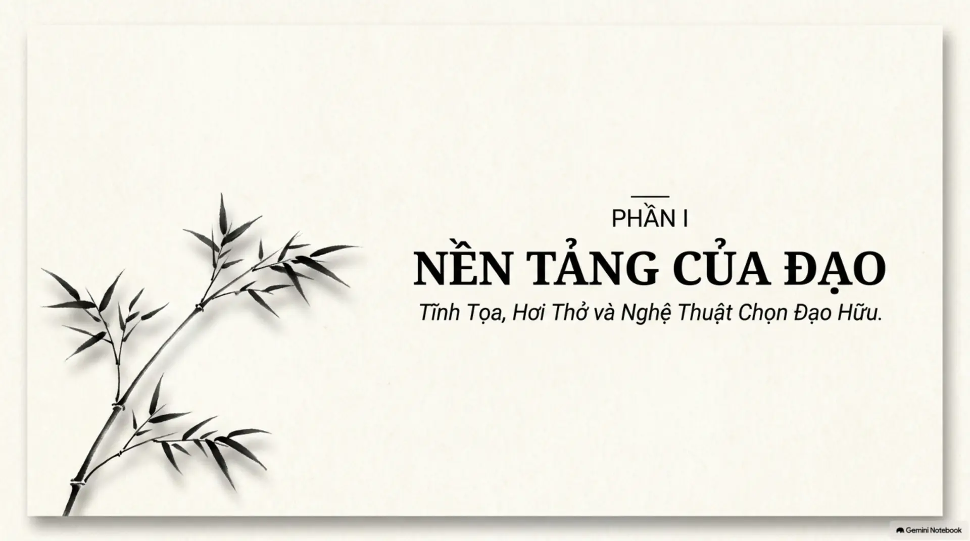 Slide Tóm tắt 3 - Tìm Lại Sự Bình An Giữa Đời Thường: Những Bài Học Vô Giá Từ Thiền Sư Việt Nam Xưa