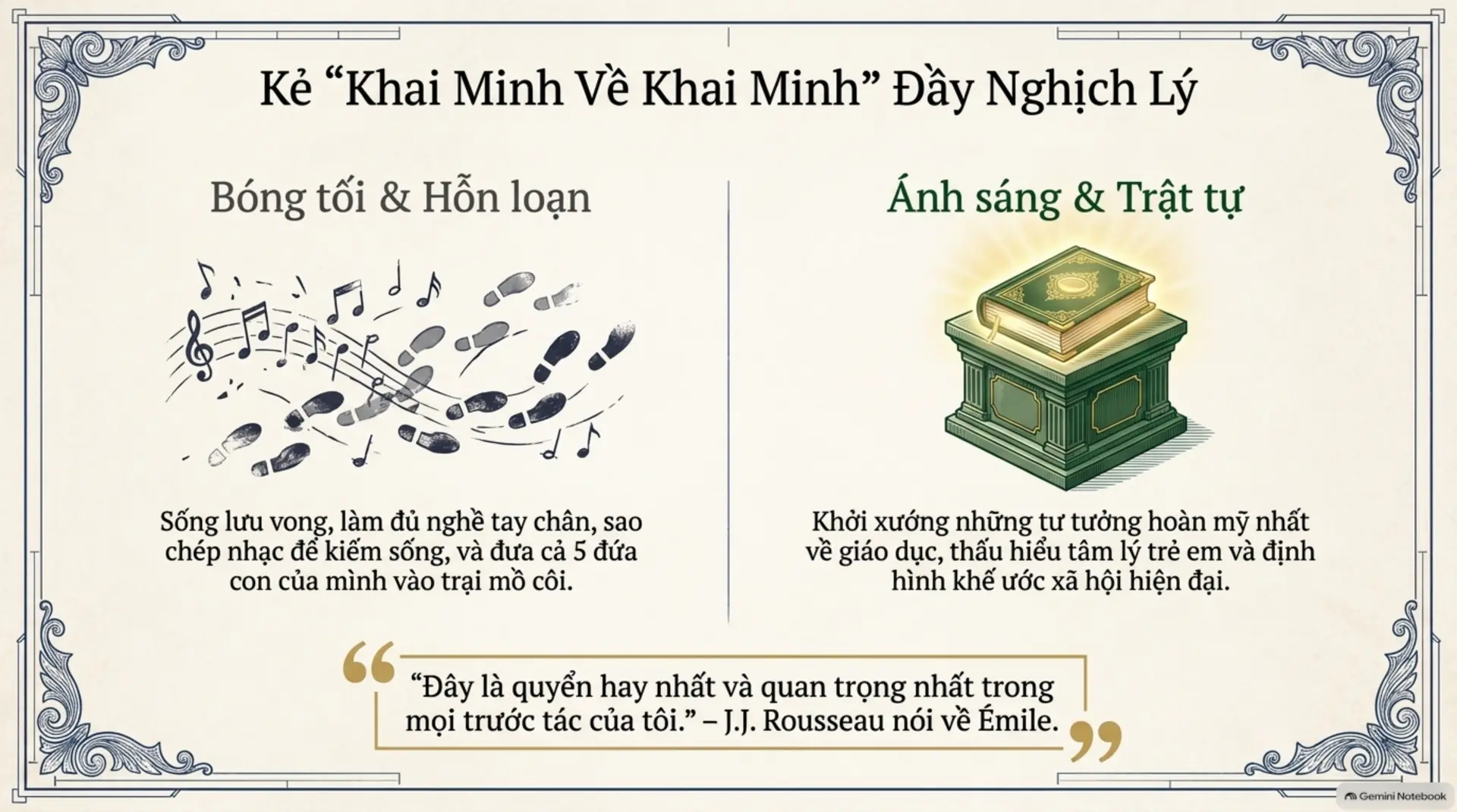 Slide Tóm tắt 3 - Học làm người: