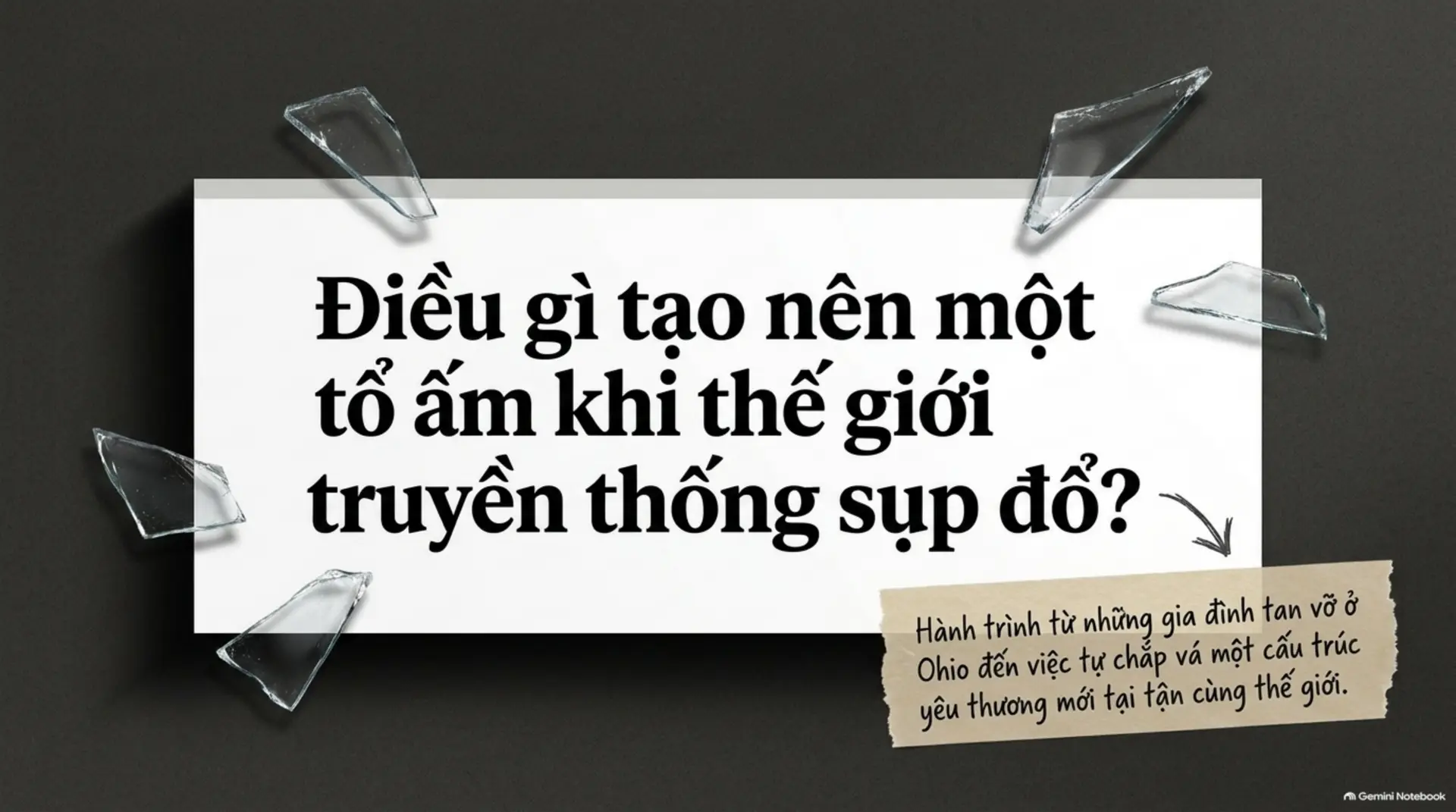 Slide Tóm tắt 3 - Tổ Ấm Nơi Tận Cùng Thế Giới: Kiệt Tác Về Tình Người Và Những Mảnh Ghép Cuộc Đời