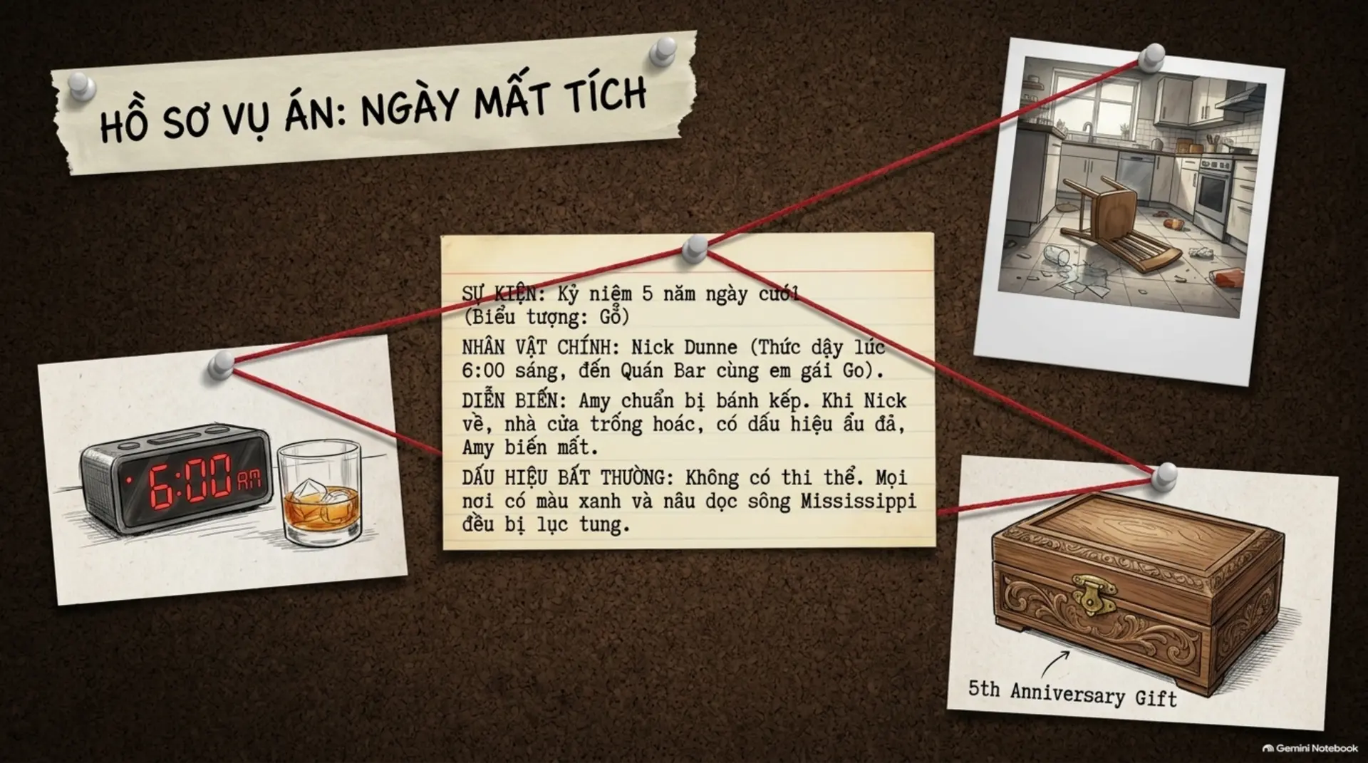 Slide Tóm tắt 3 - [GÓC REVIEW] Gone Girl (Cô Gái Mất Tích): Khi Cuộc Hôn Nhân Trở Thành Một 