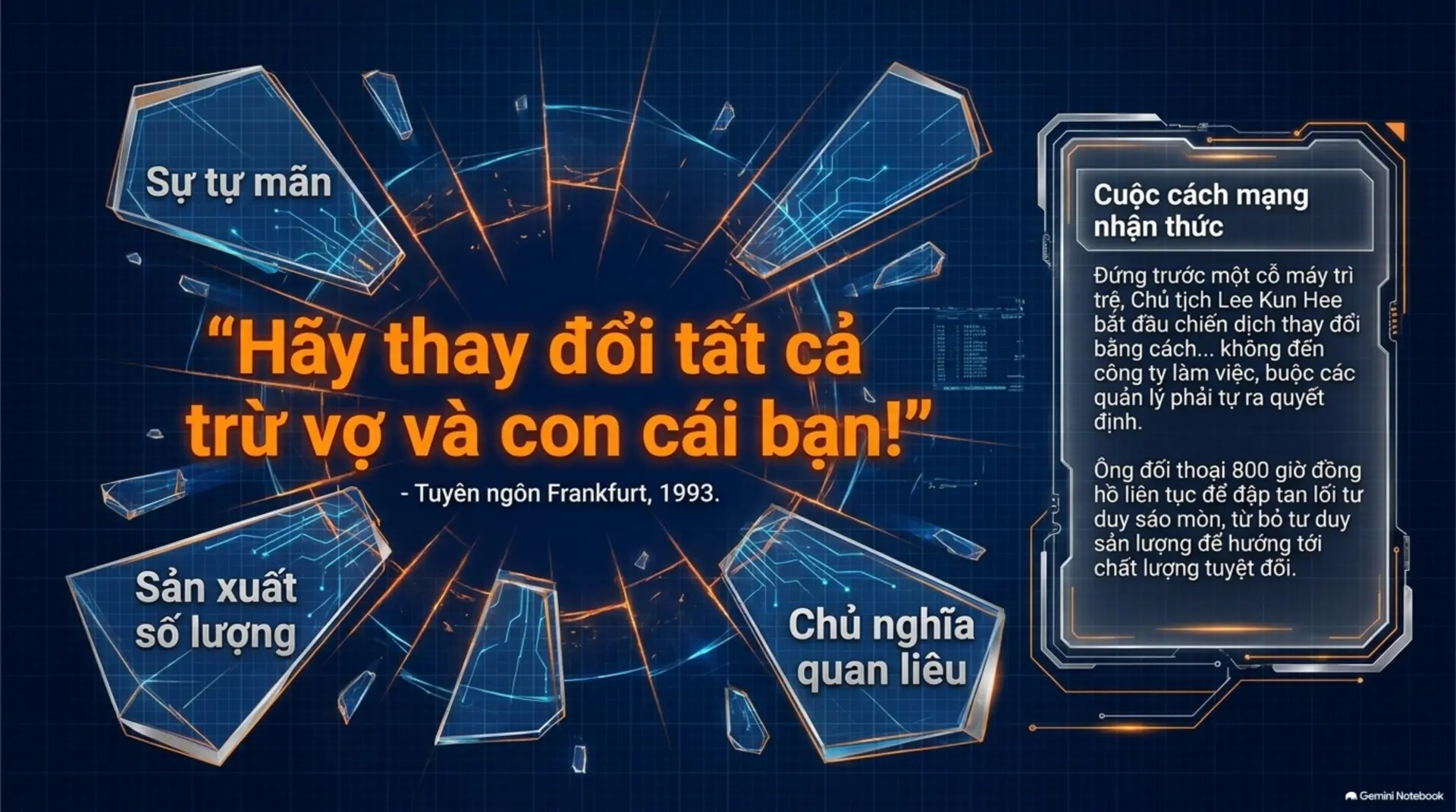 Slide Tóm tắt 3 - [Mecobooks] Lee Kun Hee: Những Lựa Chọn 