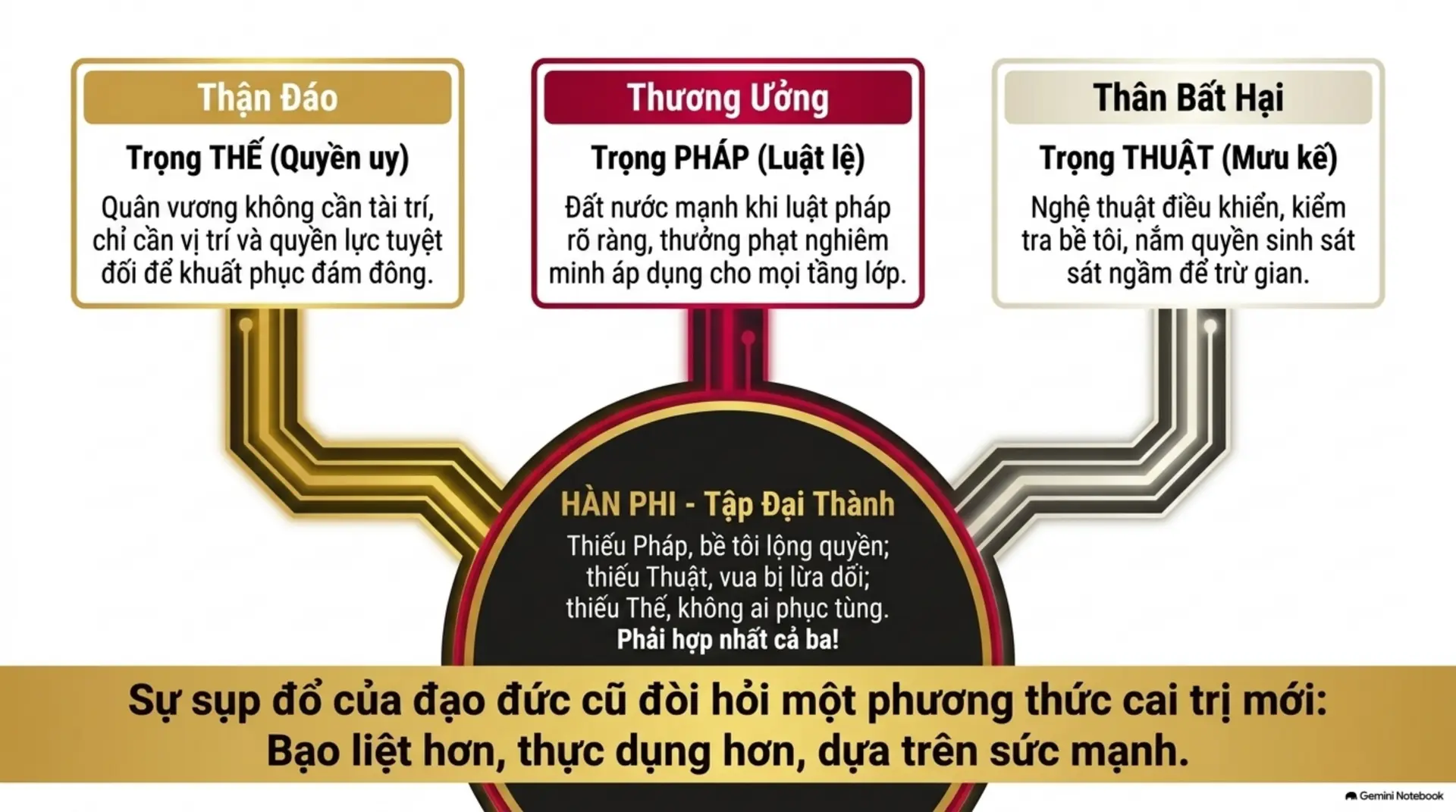 Slide Tóm tắt 3 - Hàn Phi Tử và Những Tiền Đề Của Pháp Trị: Từ Hỗn Loạn Xuân Thu Đến Khát Vọng Chiến Quốc