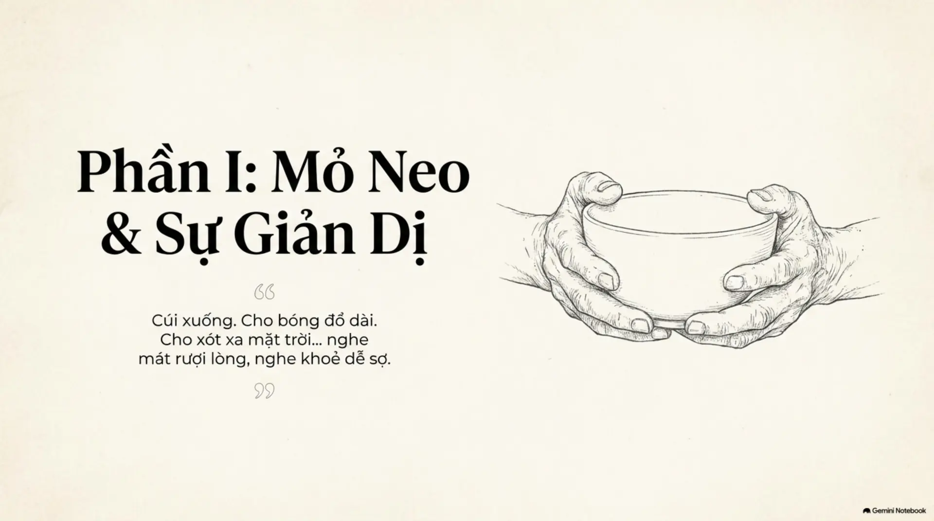 Slide Tóm tắt 3 - Gáy Người Thì Lạnh: Nơi Những Mảnh Ký Ức Sưởi Ấm Tâm Hồn Tại Vũ Trụ Sách Mecobooks
