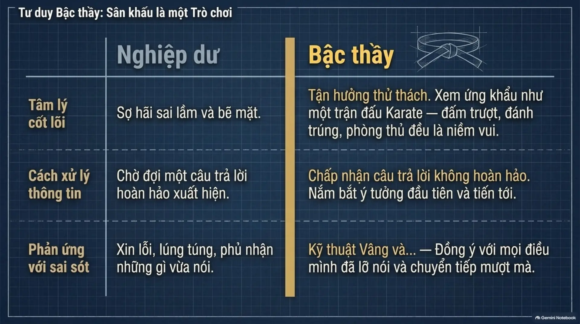 Slide Tóm tắt 3 - 30 Giây Ma Thuật: Bí Quyết Làm Chủ Nghệ Thuật Ứng Khẩu Cùng Mecobooks