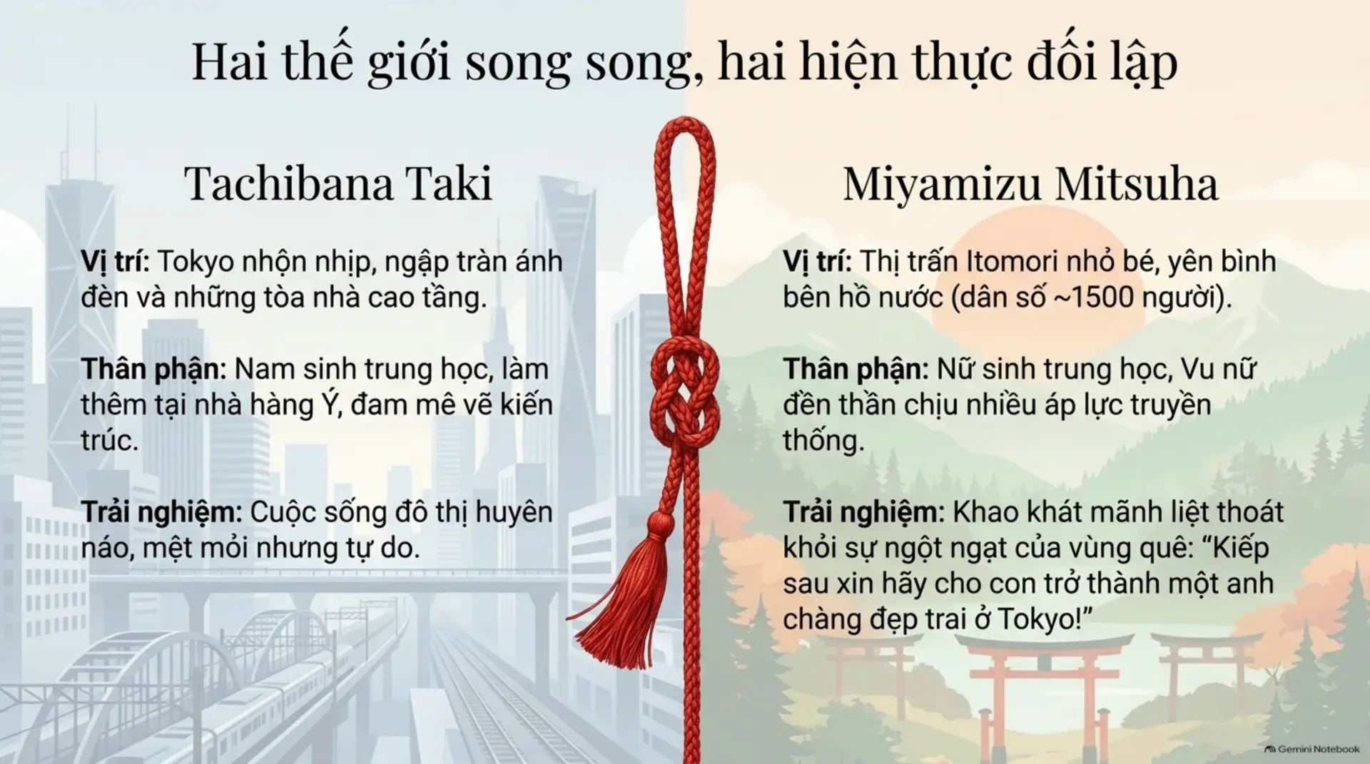 Slide Tóm tắt 3 - Your Name (Kimi no Na wa) – Khi Hai Linh Hồn Chạm Nhau Giữa Vũ Trụ Sách Mecobooks