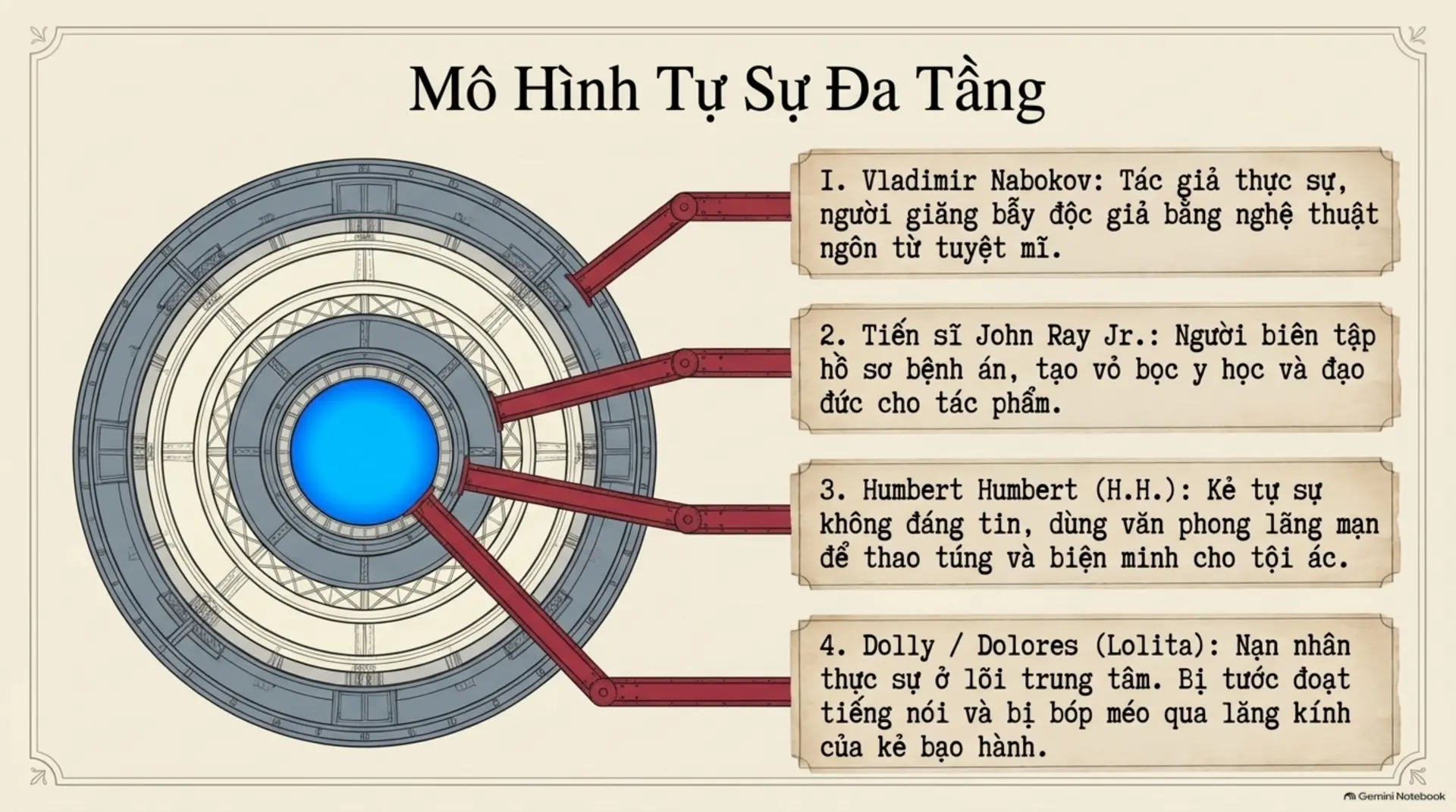 Slide Tóm tắt 4 - Lolita: Bản giao hưởng của Nghệ thuật thuần túy và Hồ sơ bệnh lý Tâm thần