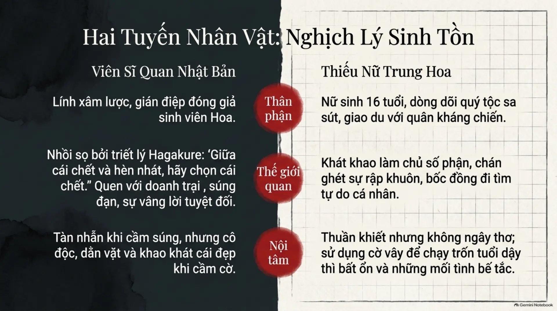 Slide Tóm tắt 4 - Thiếu Nữ Đánh Cờ Vây: Ván Cờ Sinh Tử Giữa Lòng Cuộc Chiến