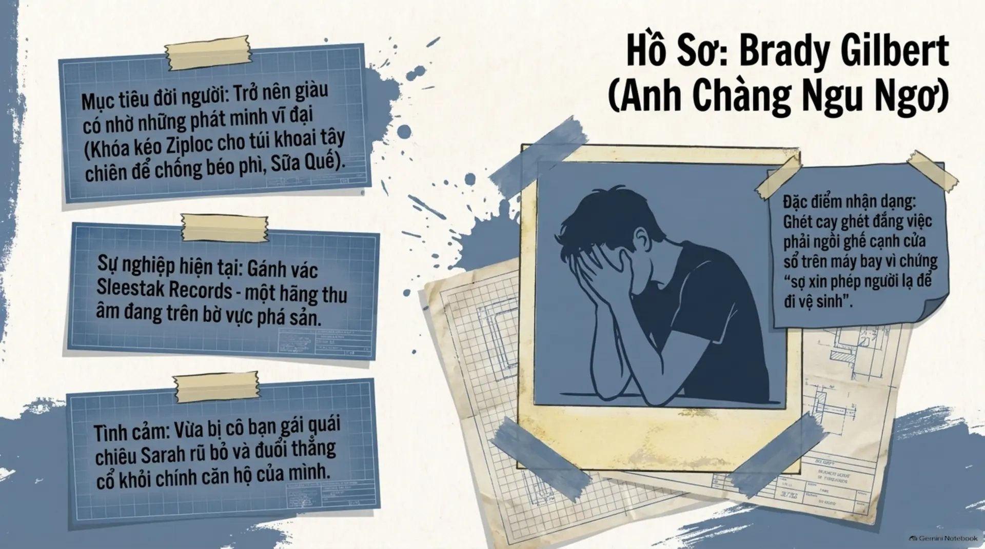 Slide Tóm tắt 4 - Review Sách: Anh Chàng Ngu Ngơ Và Cô Nàng Rắc Rối – Bản Giao Hưởng Hài Hước Của Những Kẻ 
