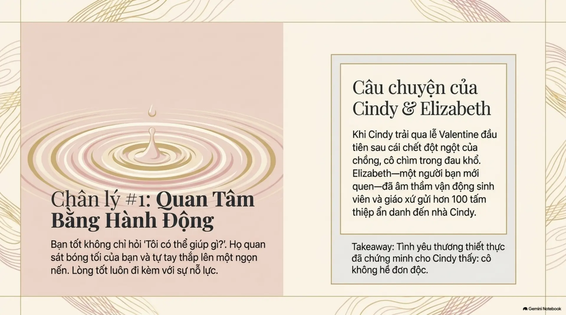 Slide Tóm tắt 4 - Hãy tin rằng bạn được yêu thương: Những vòng tay sưởi ấm tâm hồn từ Mecobooks
