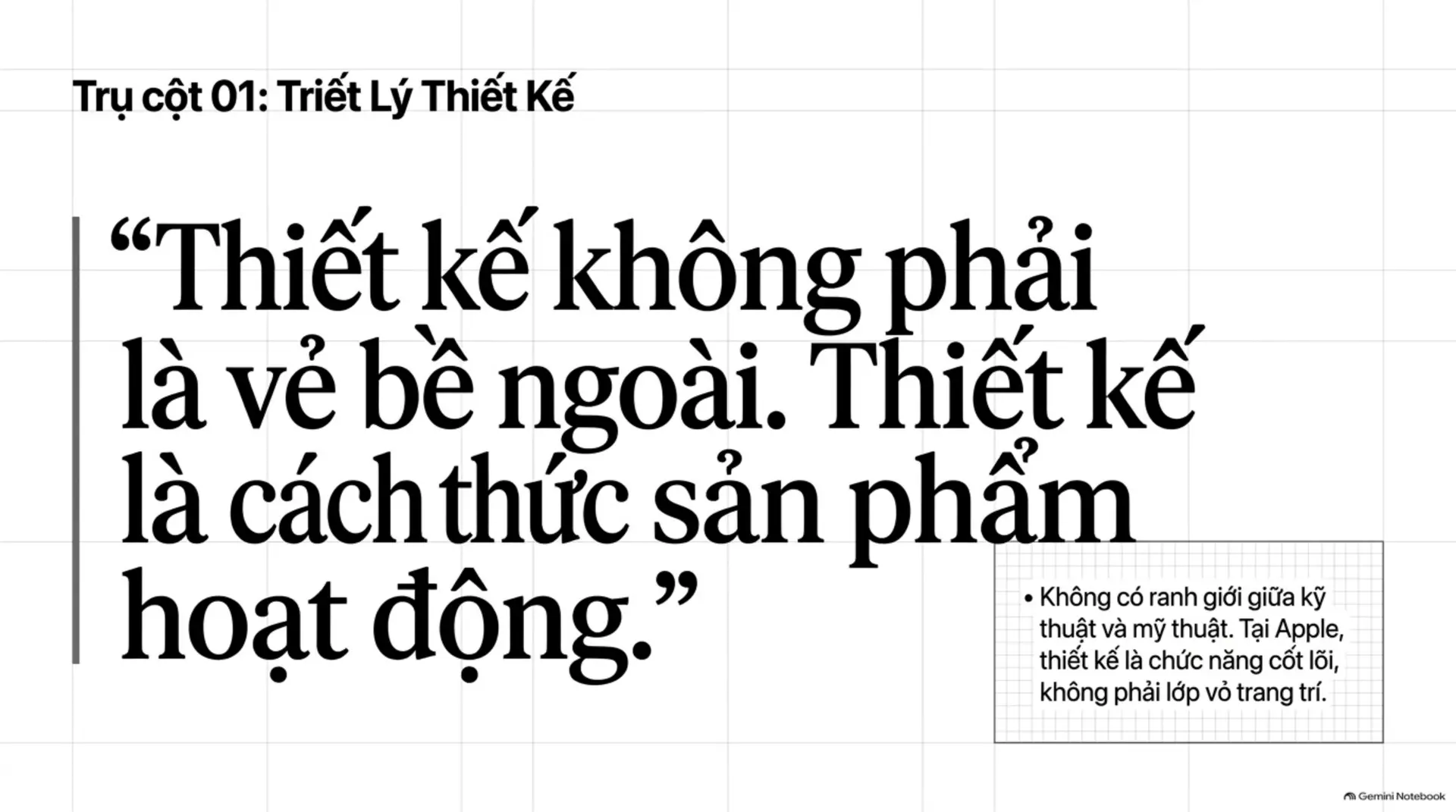 Slide Tóm tắt 4 - Steve Jobs: Bài Học Về Sự Hoàn Mỹ Và Quyền Năng Của Sự Tập Trung