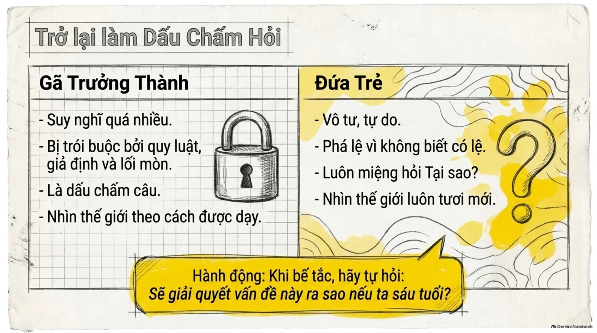 Slide Tóm tắt 5 - Bí Quyết Sáng Tạo: Đánh Thức
