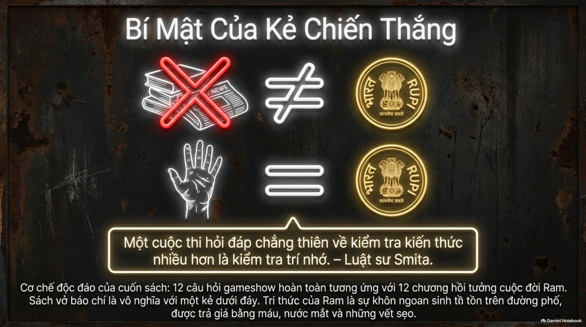 Slide Tóm tắt 5 - TRIỆU PHÚ KHU Ổ CHUỘT – KHI CUỘC ĐỜI LÀ NGƯỜI THẦY VĨ ĐẠI NHẤT