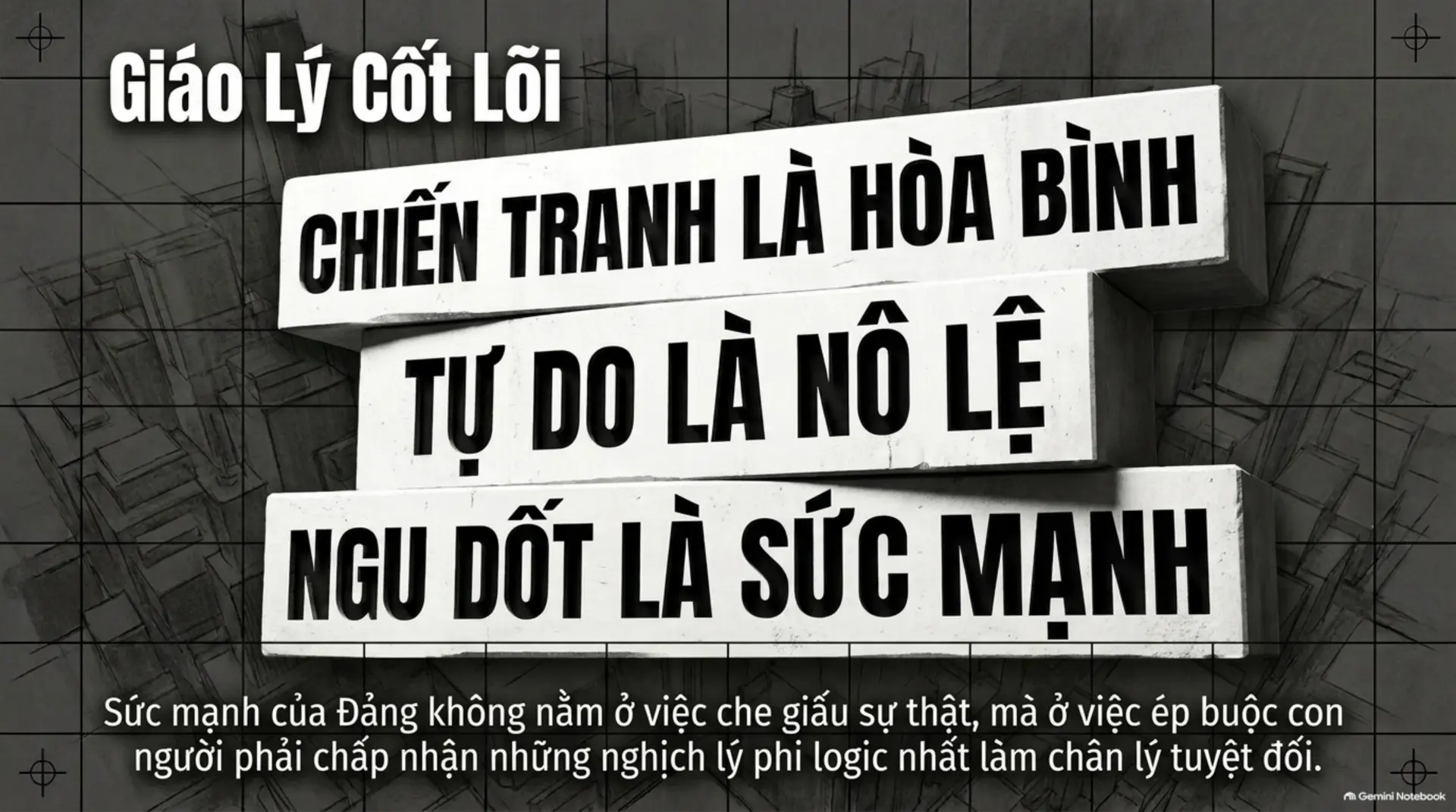 Slide Tóm tắt 5 - [1984 - George Orwell] Khi Sự Thật Bị Đánh Tráo Và 