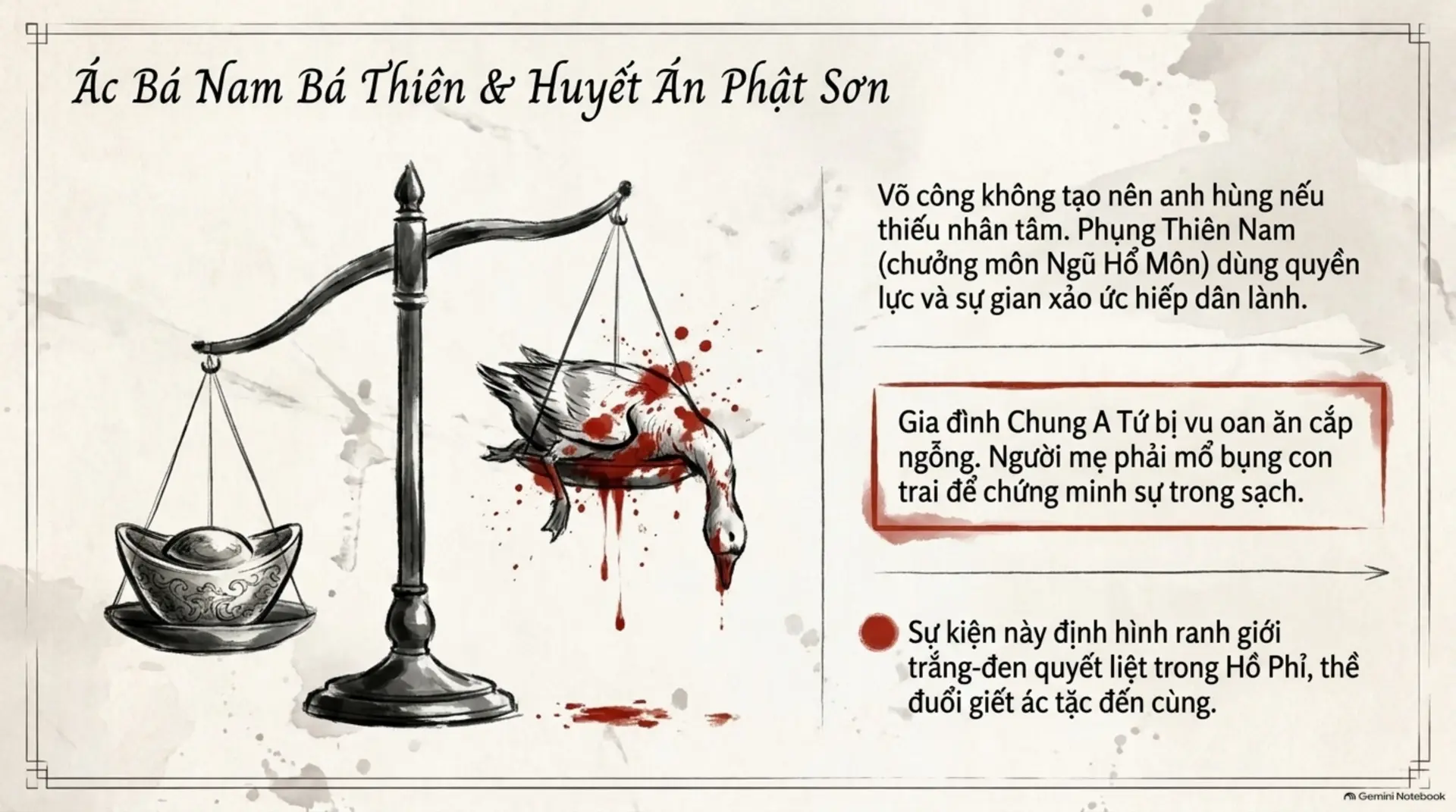 Slide Tóm tắt 7 - Giải Mã Những Nút Thắt Kịch Tính Tại Thương Gia Bảo: Khúc Dạo Đầu Đầy Máu Và Nước Mắt Trên Phím Đàn Định Mệnh
