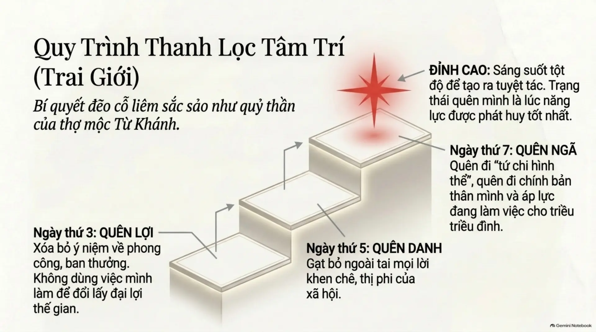 Slide Tóm tắt 7 - Trang Tử Tâm Đắc: Nghệ thuật sống tiêu diêu giữa đời thường