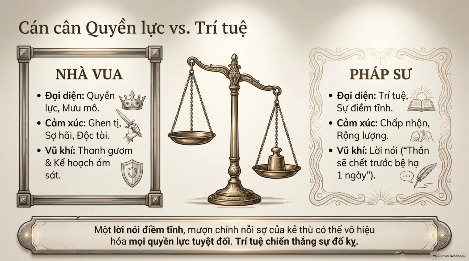 Slide Tóm tắt 7 - KHÁM PHÁ VŨ TRỤ NGỤ NGÔN CỦA JORGE BUCAY: KHI SÁCH LÀ GƯƠNG SOI TÂM HỒN