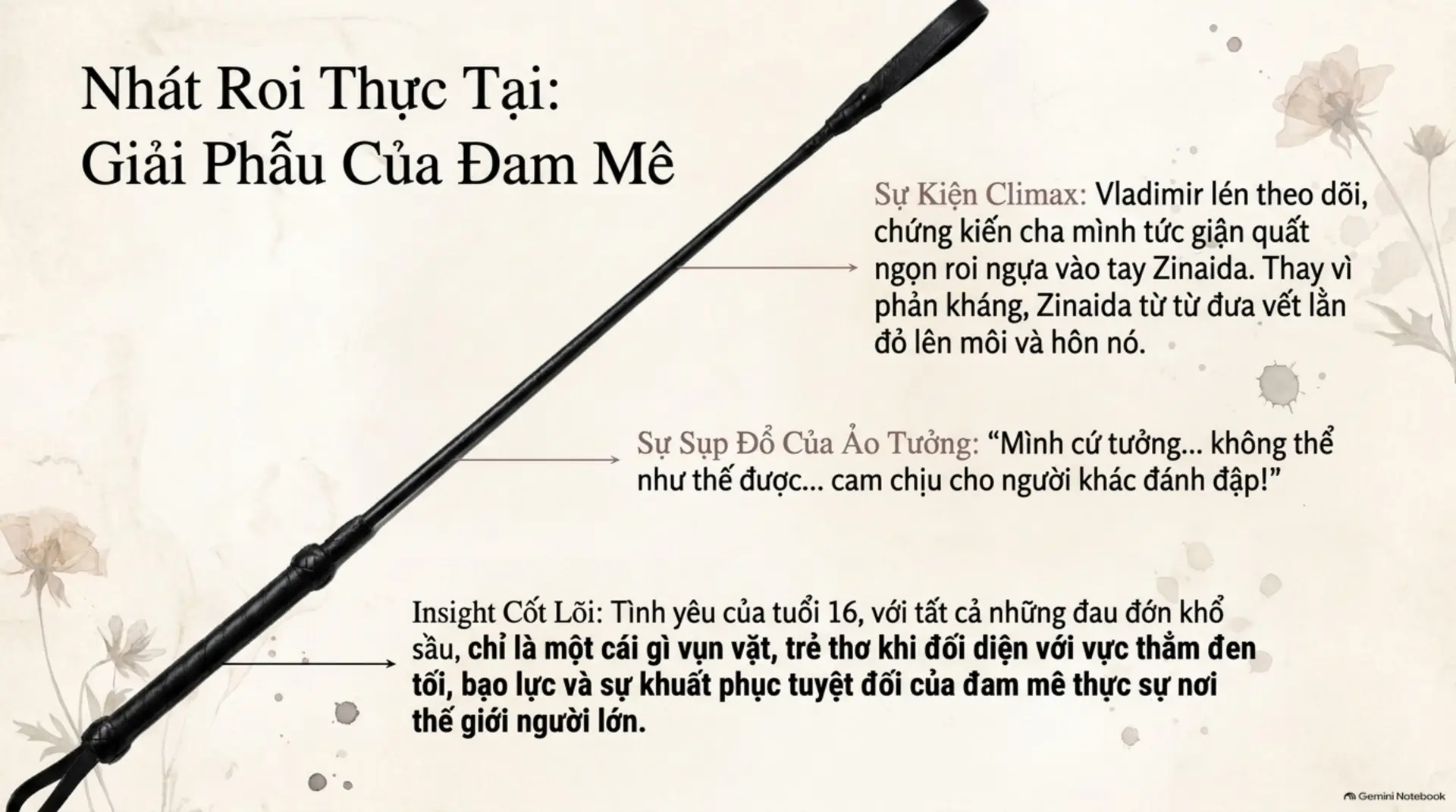 Slide Tóm tắt 8 - Mối Tình Đầu của Turgenev: Bản Tình Ca Dang Dở Giữa Mùa Hè Moscow 1833