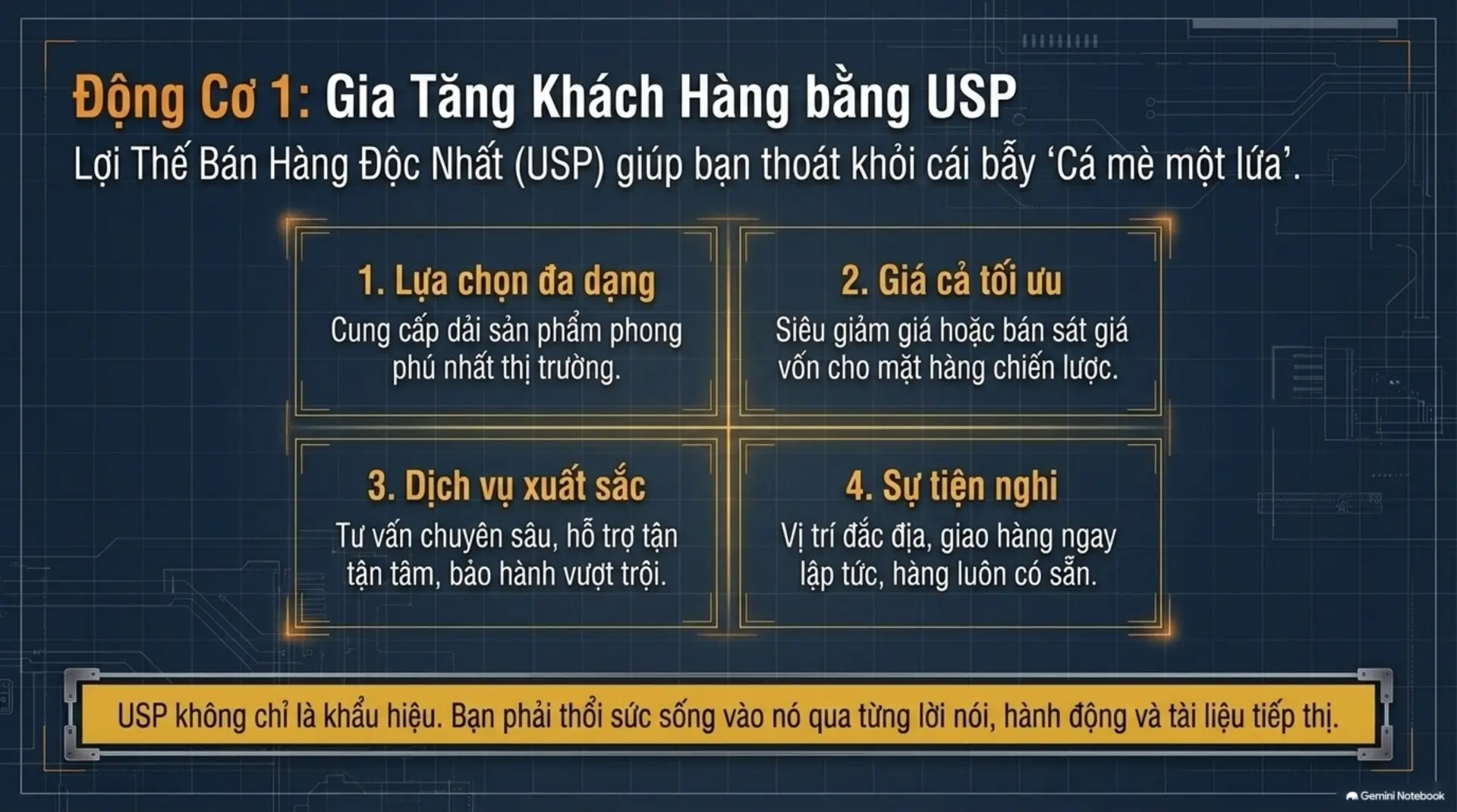 Slide Tóm tắt 8 - Đạt Kết Quả Tối Đa Từ Những Gì Bạn Có – Đánh Thức 