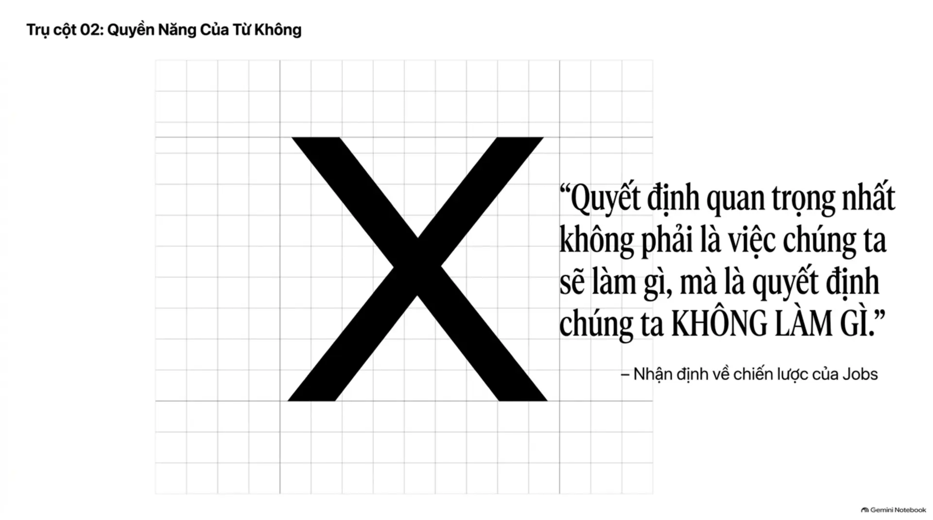 Slide Tóm tắt 8 - Steve Jobs: Bài Học Về Sự Hoàn Mỹ Và Quyền Năng Của Sự Tập Trung