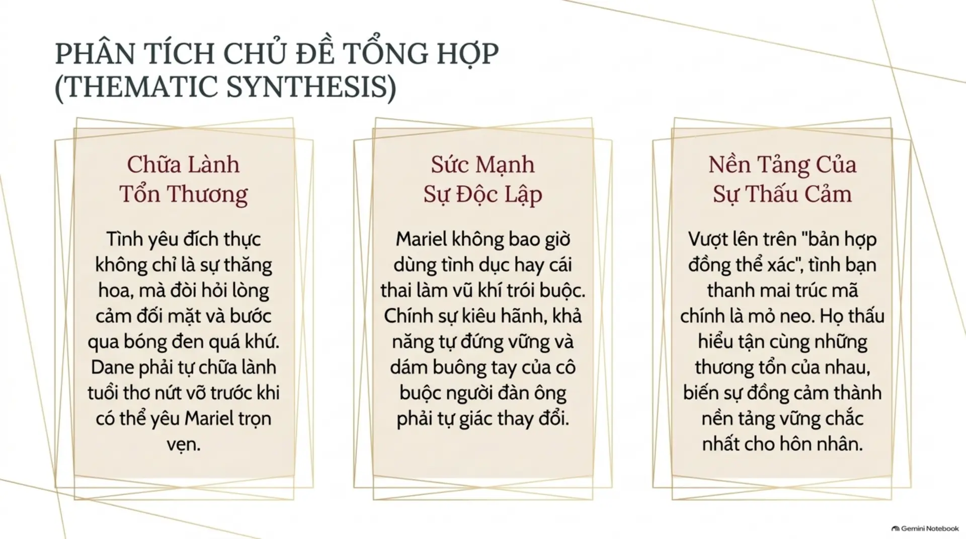 Slide Tóm tắt 9 - [Blog Post] Tình Nhân Trọn Gói: Khi Mối Tình Đầu Trở Lại Với Sức Hút Không Thể Cưỡng Lại