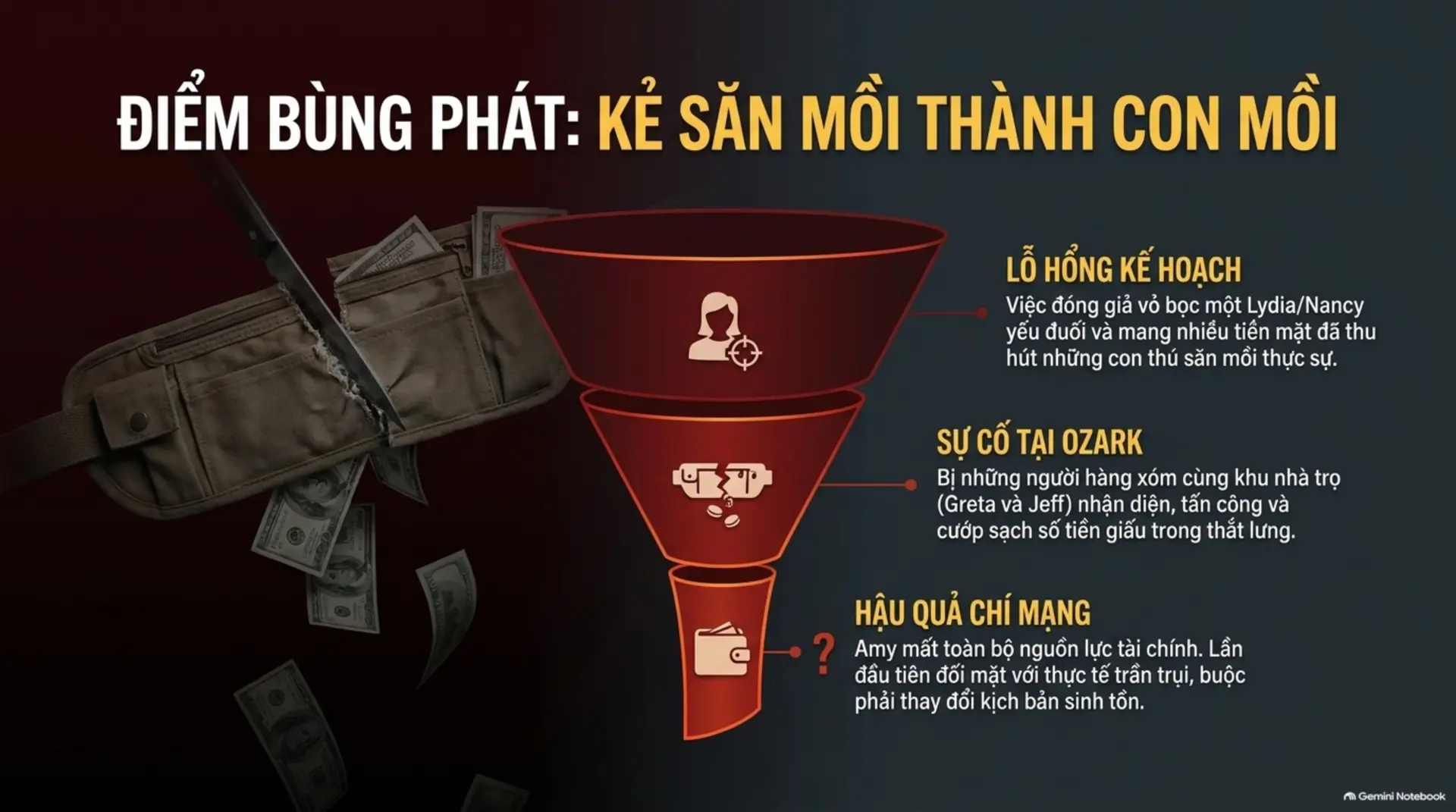 Slide Tóm tắt 9 - [GÓC REVIEW] Gone Girl (Cô Gái Mất Tích): Khi Cuộc Hôn Nhân Trở Thành Một 