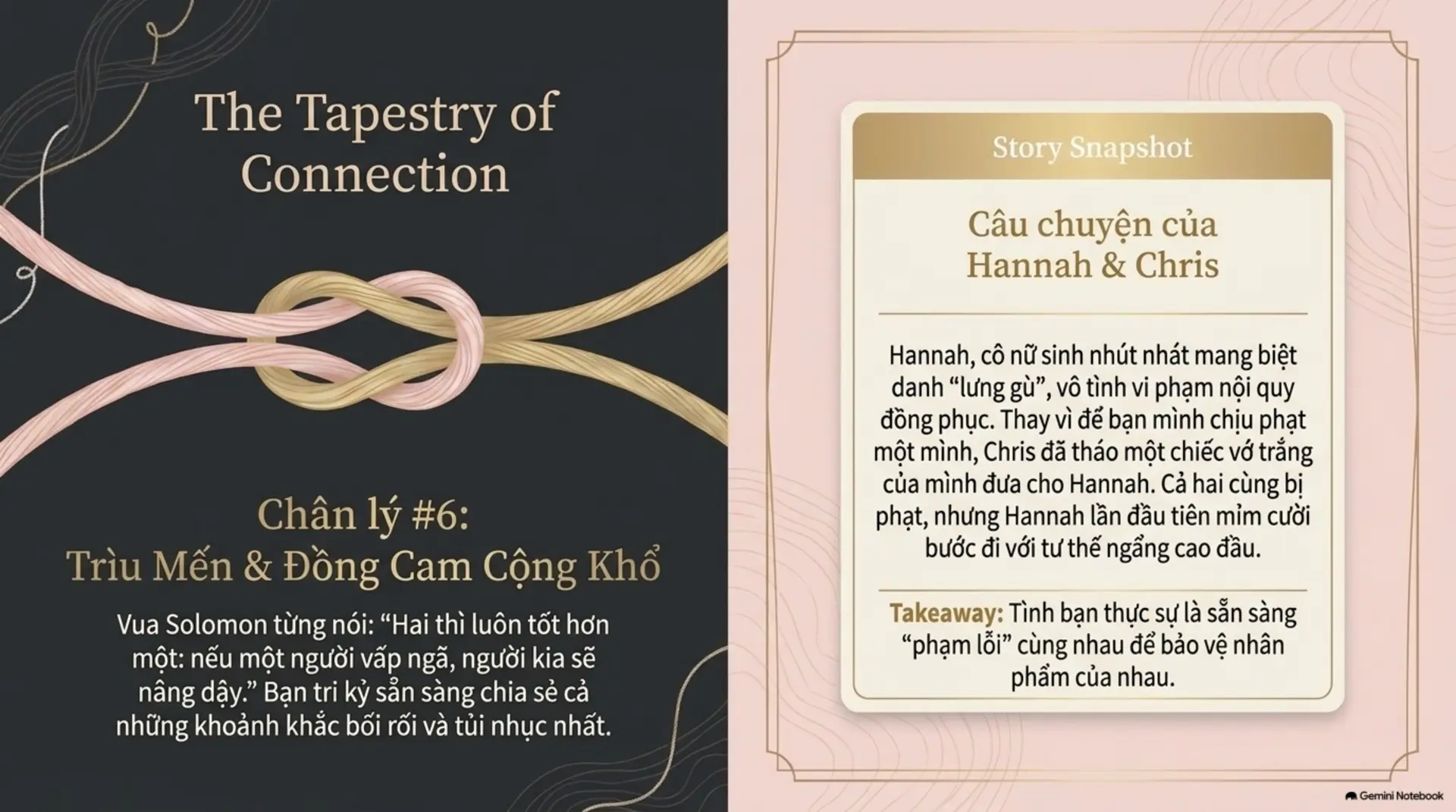 Slide Tóm tắt 9 - Hãy tin rằng bạn được yêu thương: Những vòng tay sưởi ấm tâm hồn từ Mecobooks