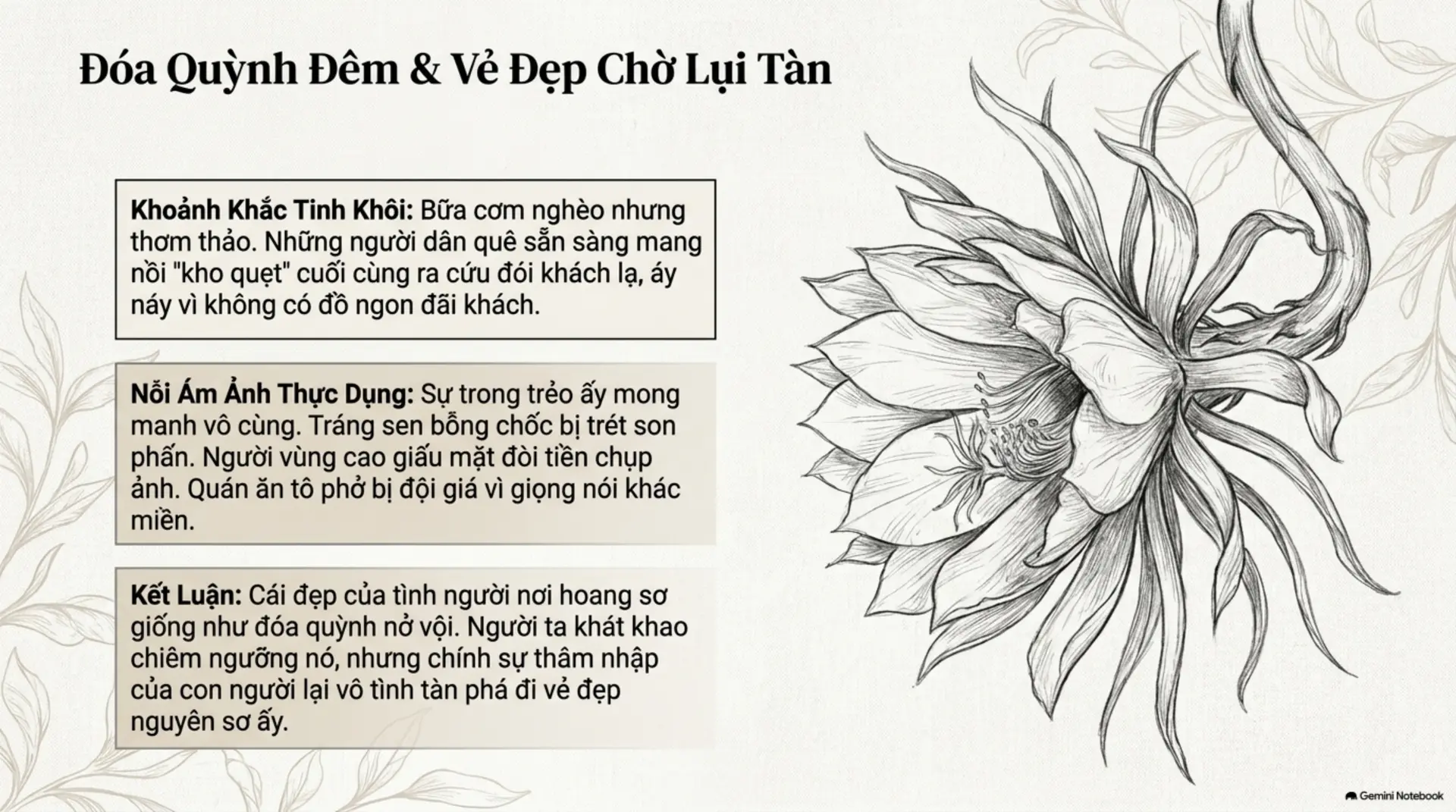 Slide Tóm tắt 9 - Gáy Người Thì Lạnh: Nơi Những Mảnh Ký Ức Sưởi Ấm Tâm Hồn Tại Vũ Trụ Sách Mecobooks