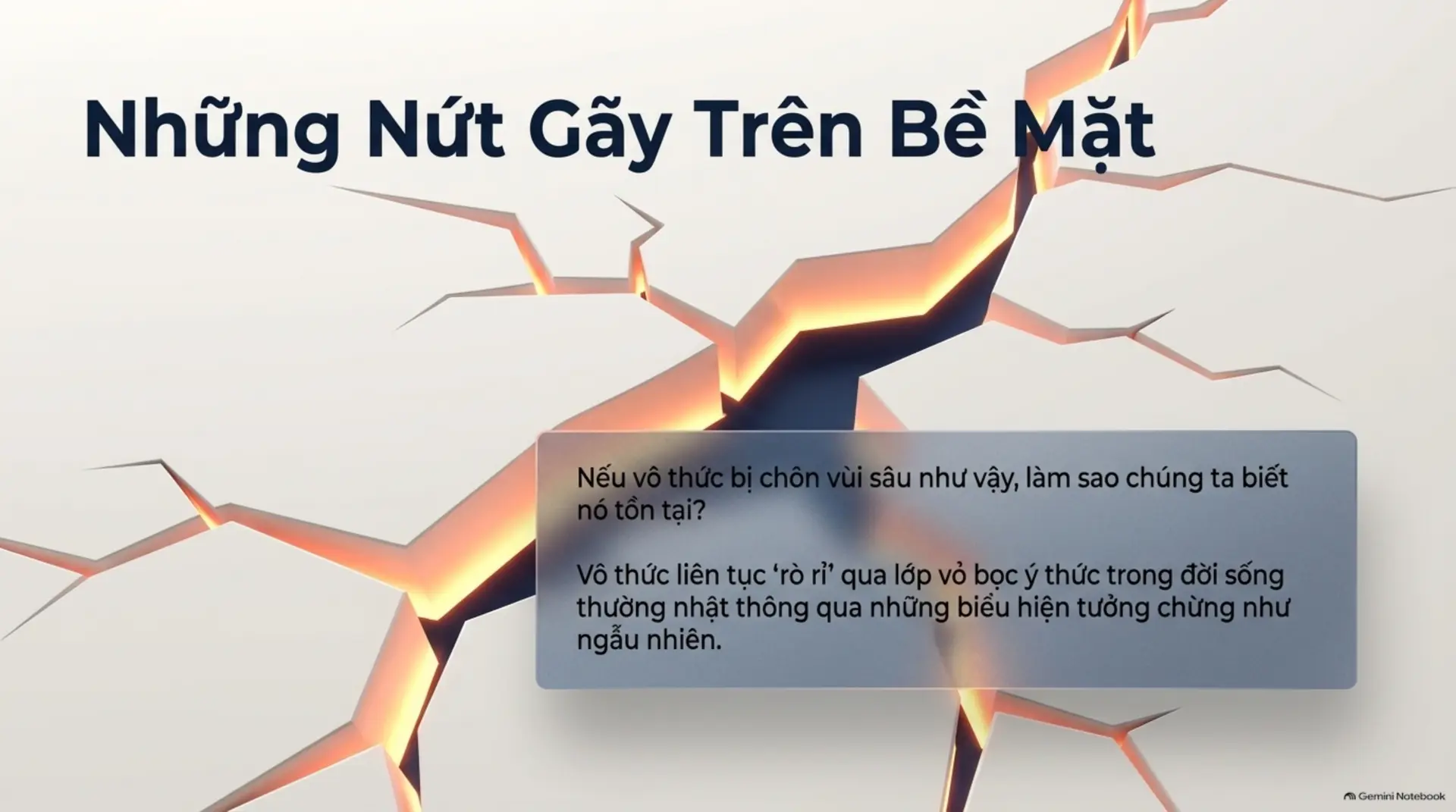 Slide Tóm tắt 9 - Hành Trình Khám Phá Cõi Vô Thức: Những Bài Học Nhập Môn Từ