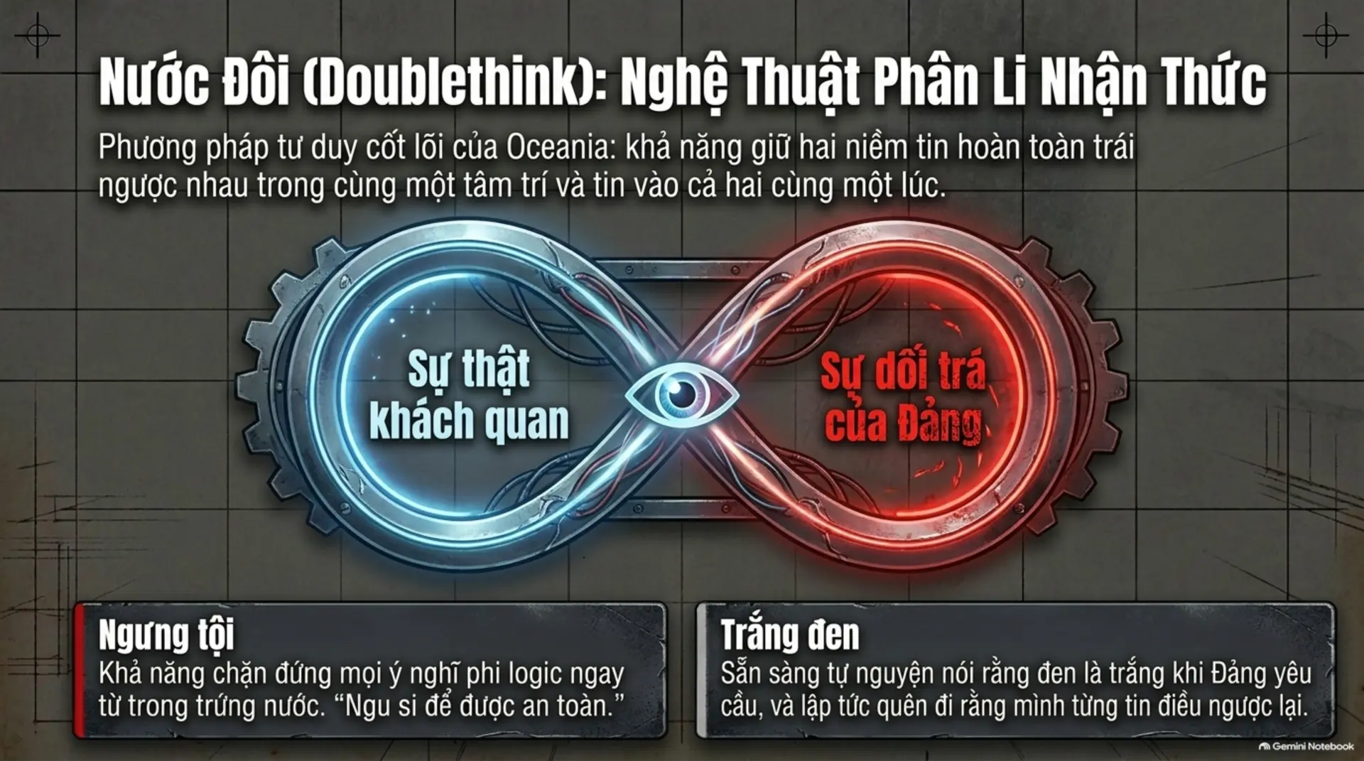 Slide Tóm tắt 10 - [1984 - George Orwell] Khi Sự Thật Bị Đánh Tráo Và 