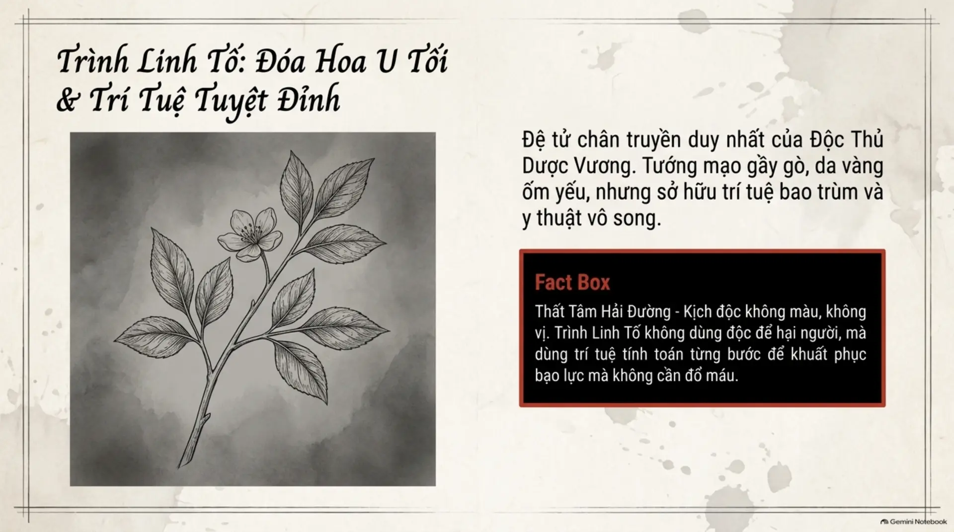 Slide Tóm tắt 10 - Giải Mã Những Nút Thắt Kịch Tính Tại Thương Gia Bảo: Khúc Dạo Đầu Đầy Máu Và Nước Mắt Trên Phím Đàn Định Mệnh