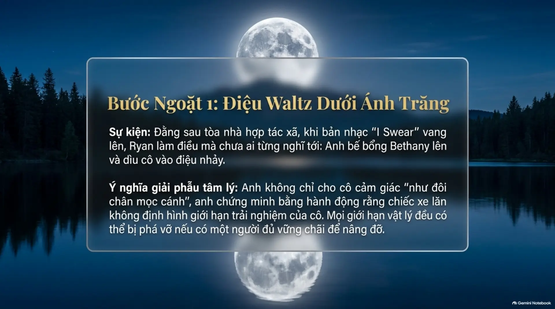 Slide Tóm tắt 10 - Diệu Waltz Dưới Ánh Trăng: Khi Những Vết Thương Được Xoa Dịu Bởi Sự Chân Thành