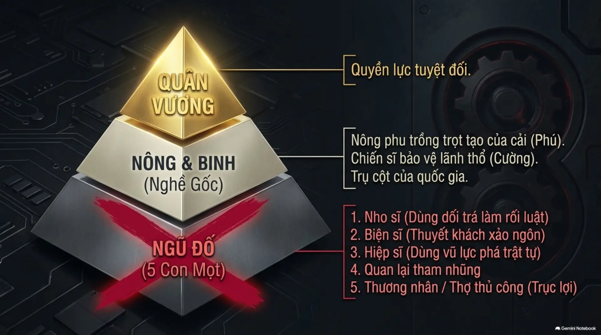 Slide Tóm tắt 10 - Hàn Phi Tử và Những Tiền Đề Của Pháp Trị: Từ Hỗn Loạn Xuân Thu Đến Khát Vọng Chiến Quốc