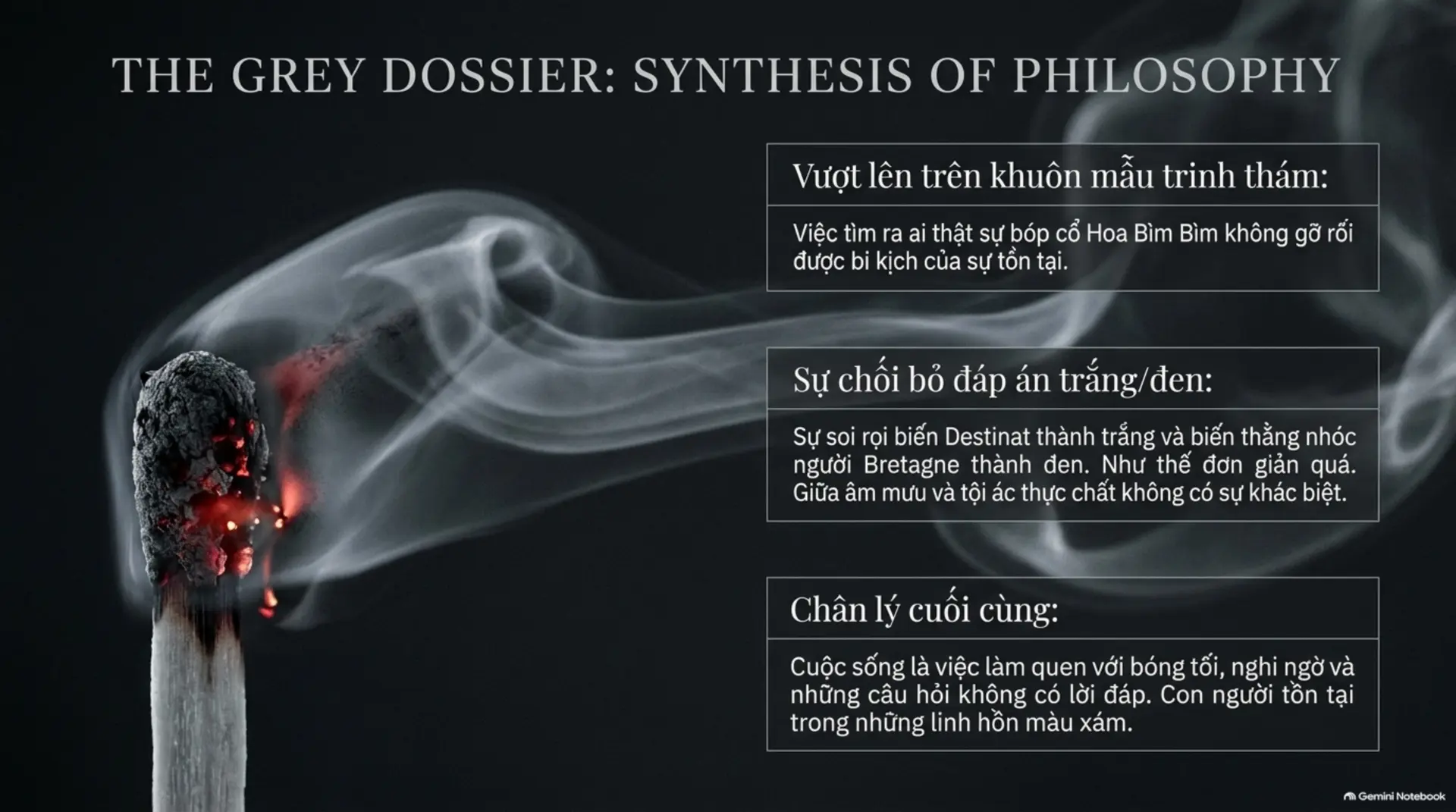 Slide Tóm tắt 11 - Những linh hồn xám: Bản giao hưởng của những sắc màu nhập nhằng