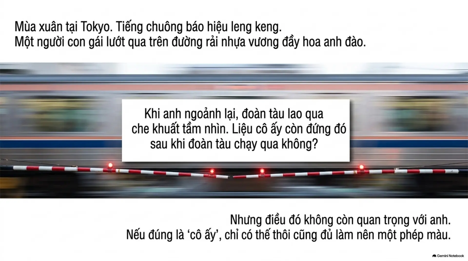 Slide Tóm tắt 11 - 5 Centimet Trên Giây: Vận Tốc Của Sự Chia Ly Và Những Điều Chưa Kịp Nói