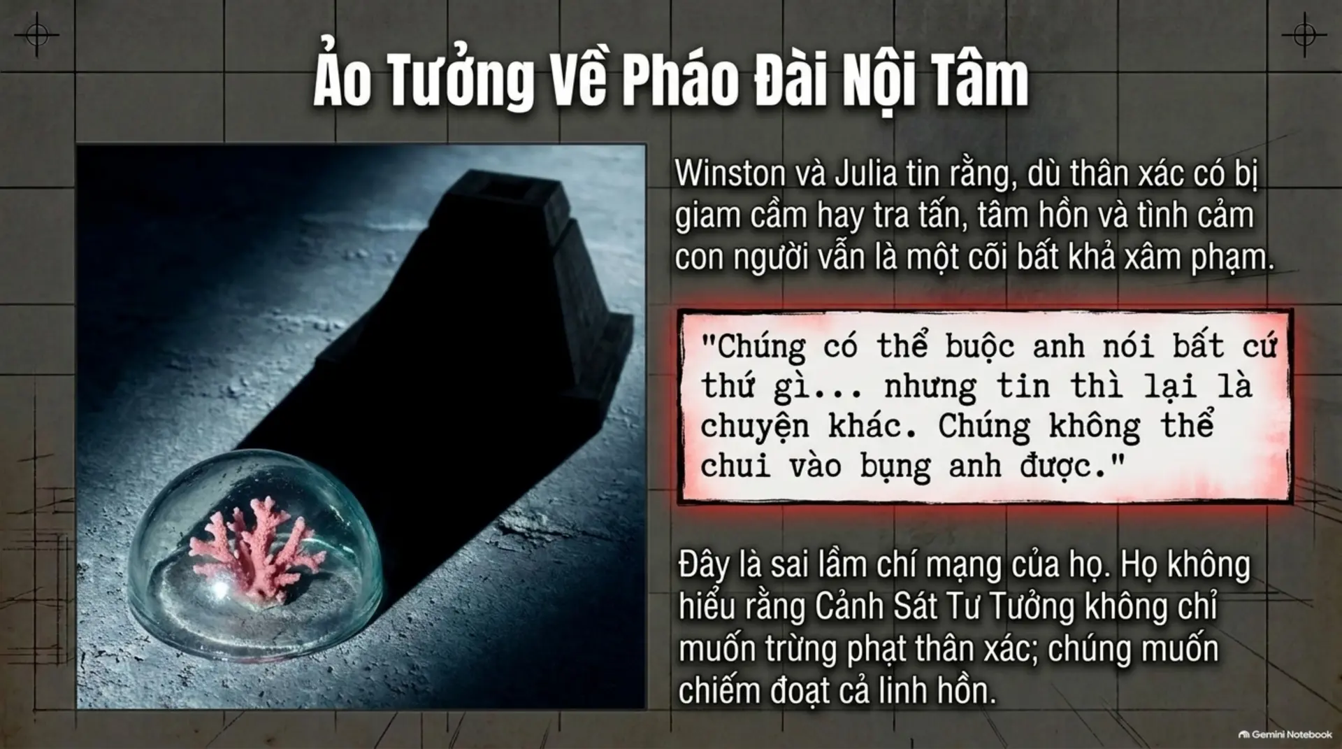 Slide Tóm tắt 12 - [1984 - George Orwell] Khi Sự Thật Bị Đánh Tráo Và 